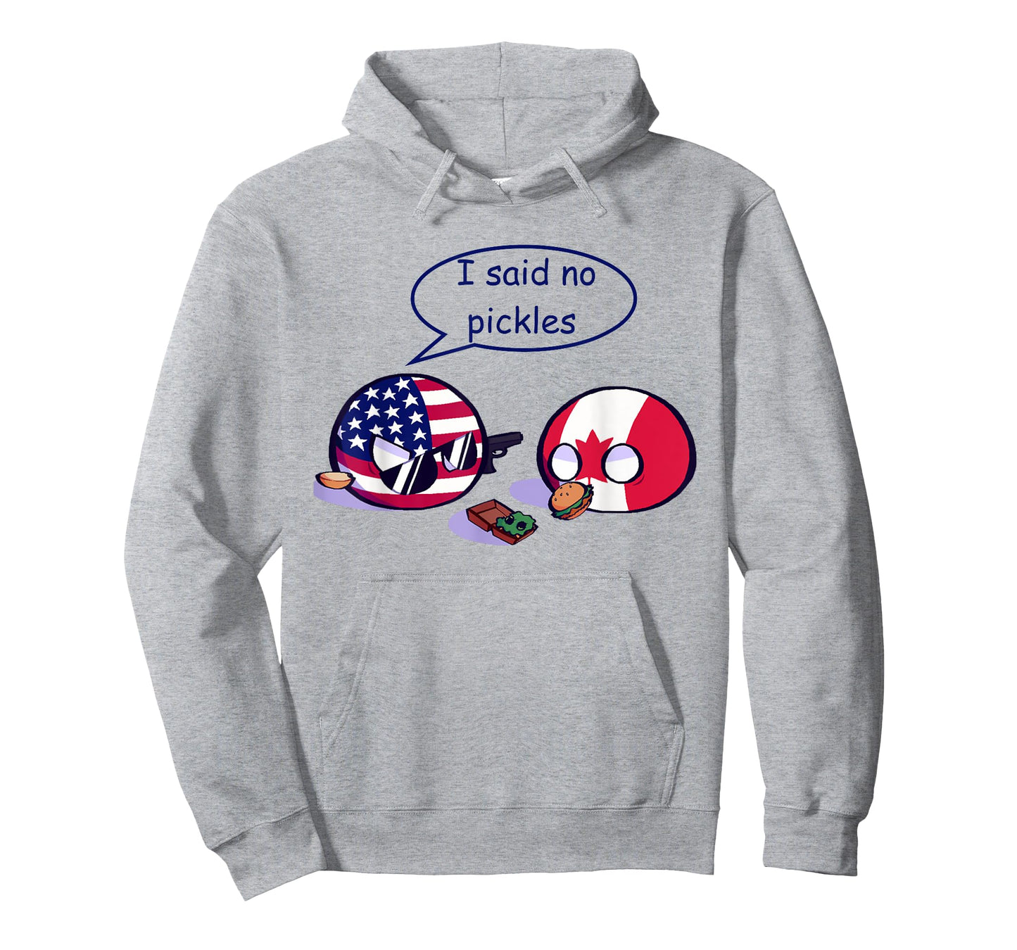 Countryballs Canada USA T-Shirt