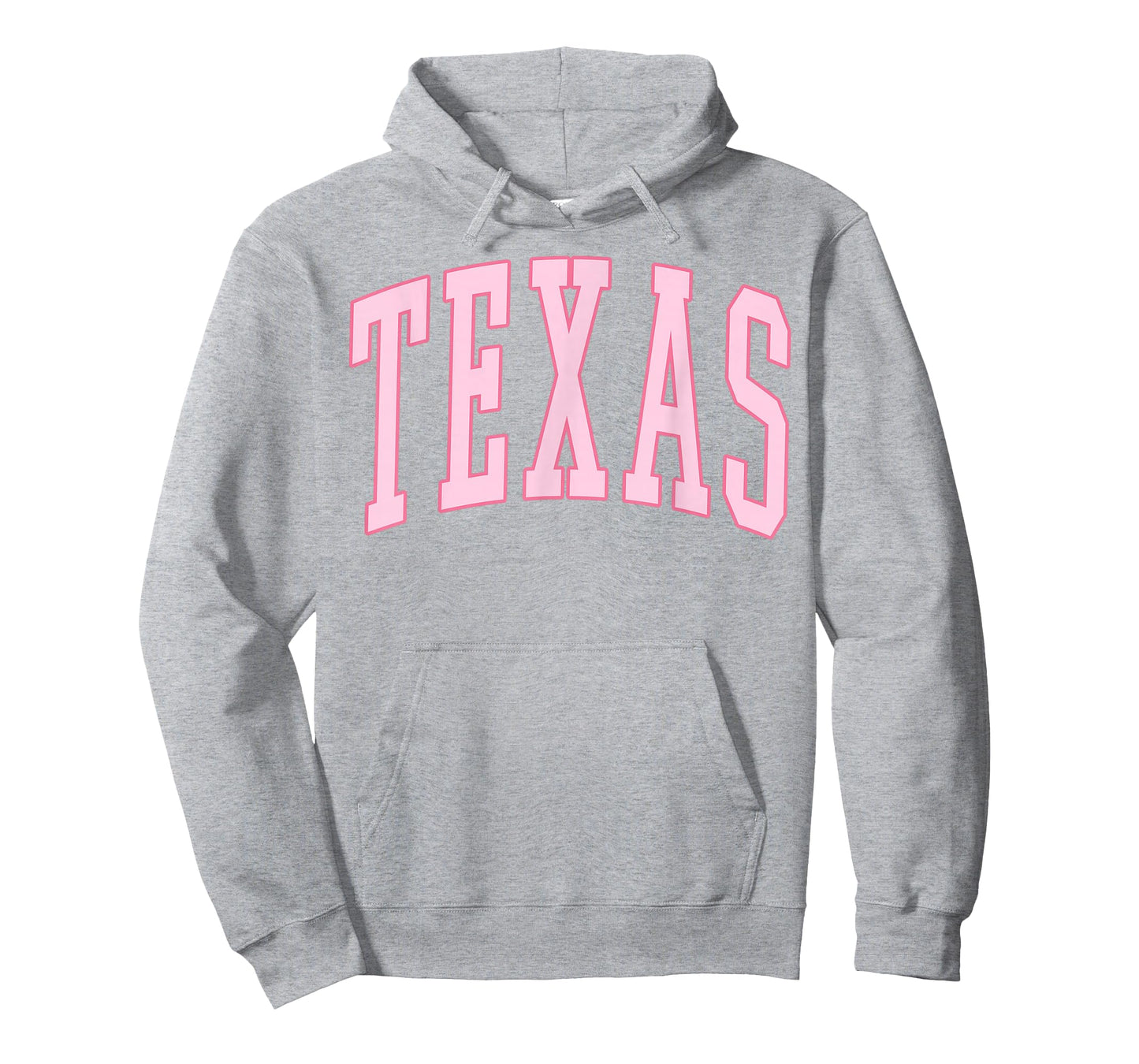 Texas Vintage Preppy Varsity Pink Sports T-Shirt
