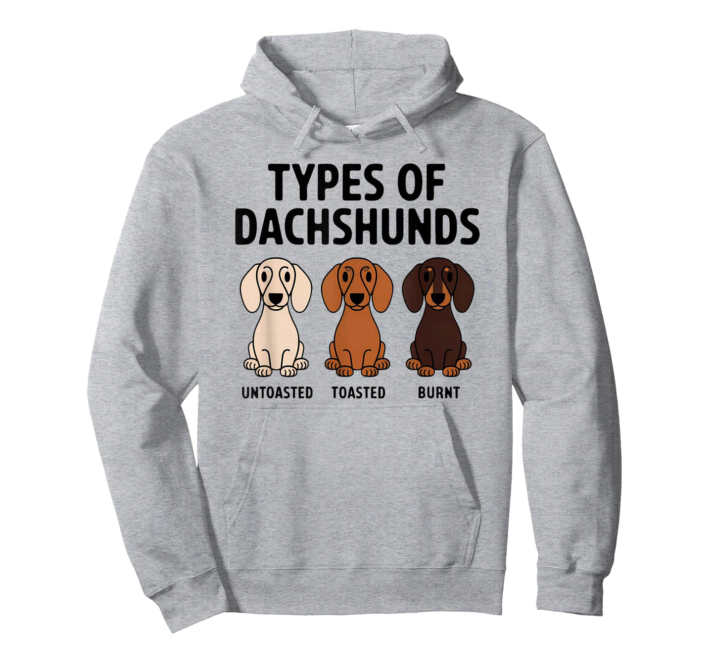 Types of Dachshund Funny Wiener Sausage Dog T-Shirt