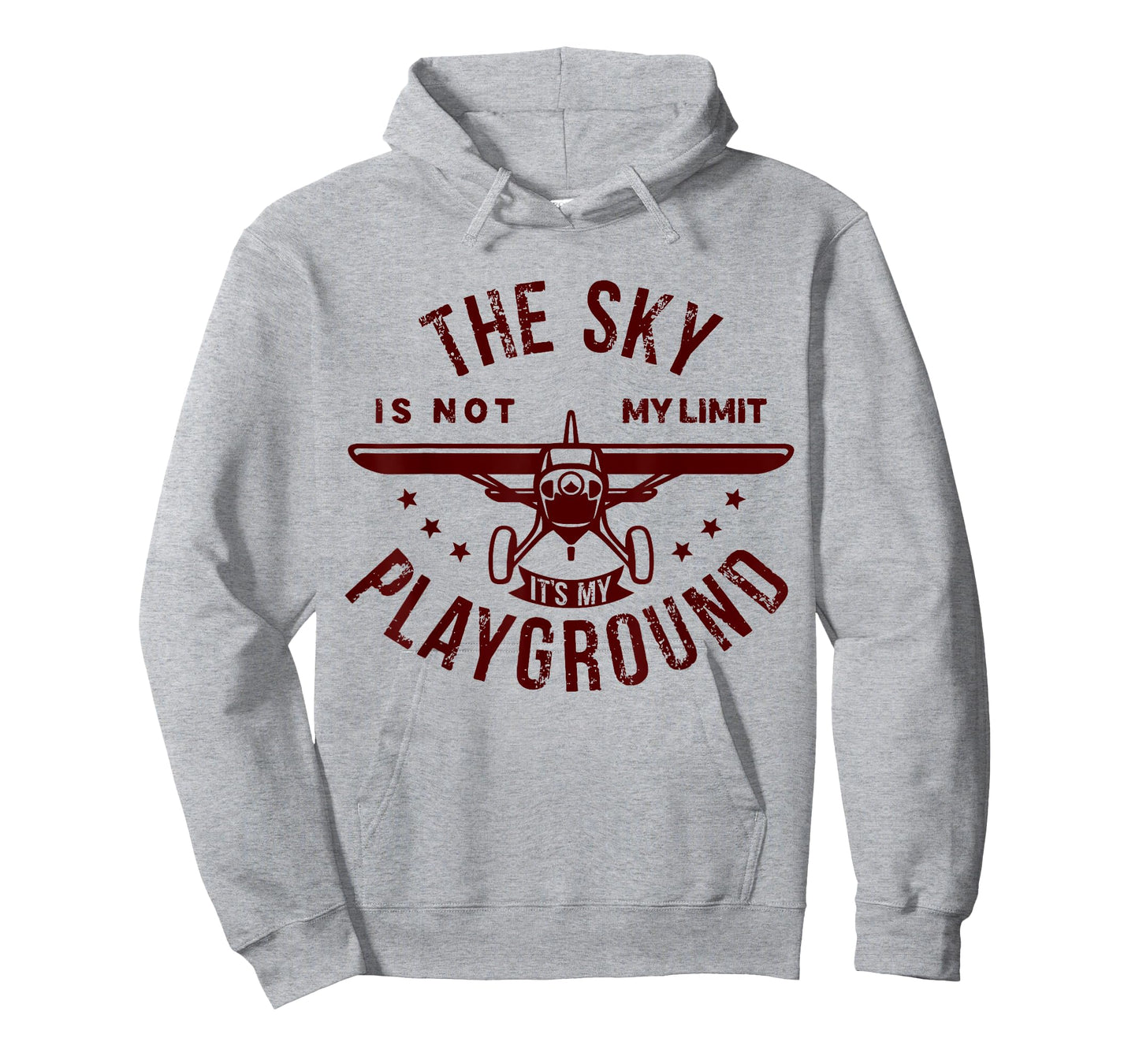 The Sky Is Not My Limit It's My Playground, Adult Pilot T-Shirt