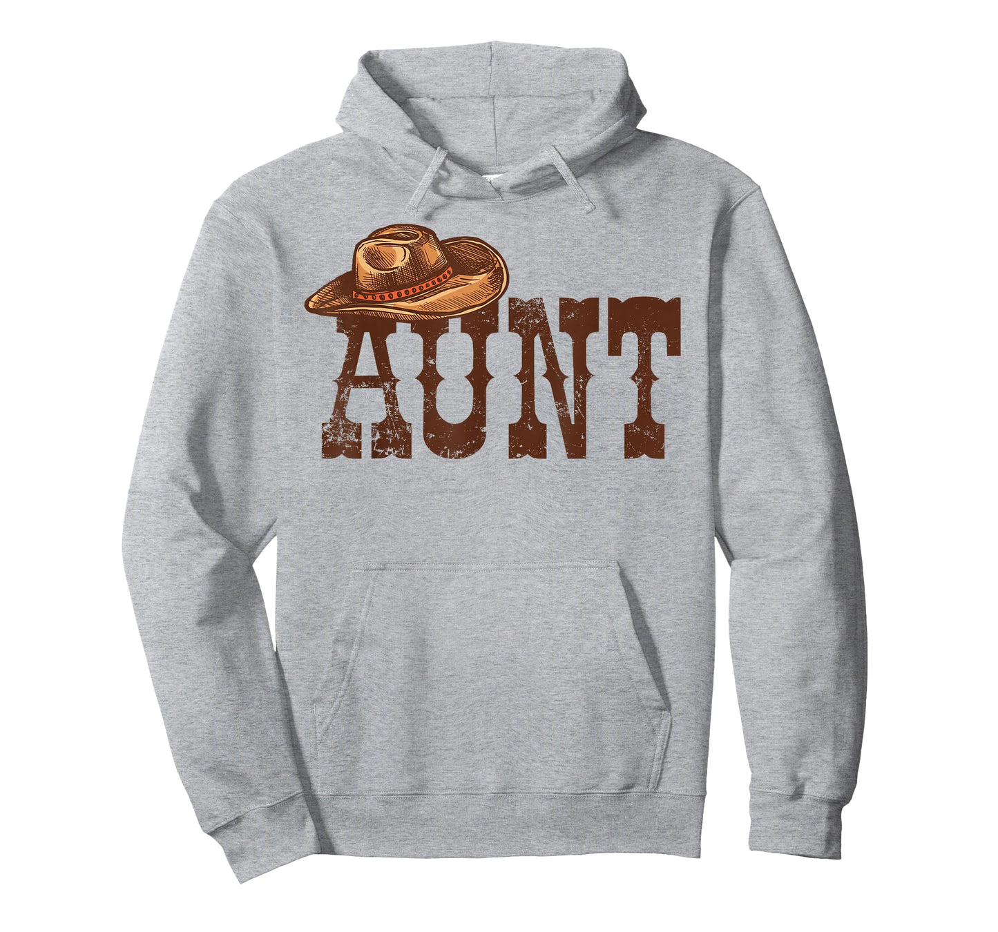Aunt Western Family Matching Birthday Cowboy Cowgirl T-Shirt
