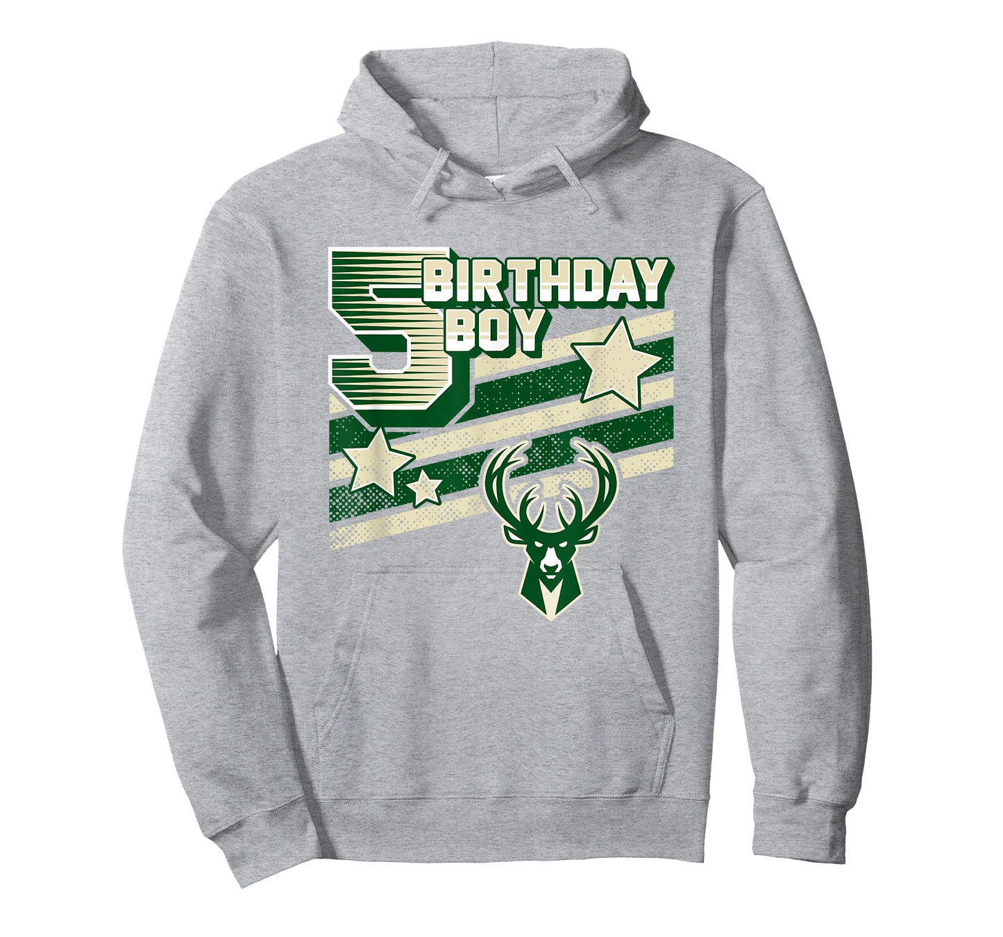 NBA Milwaukee Bucks 5th Birthday Boy T-Shirt