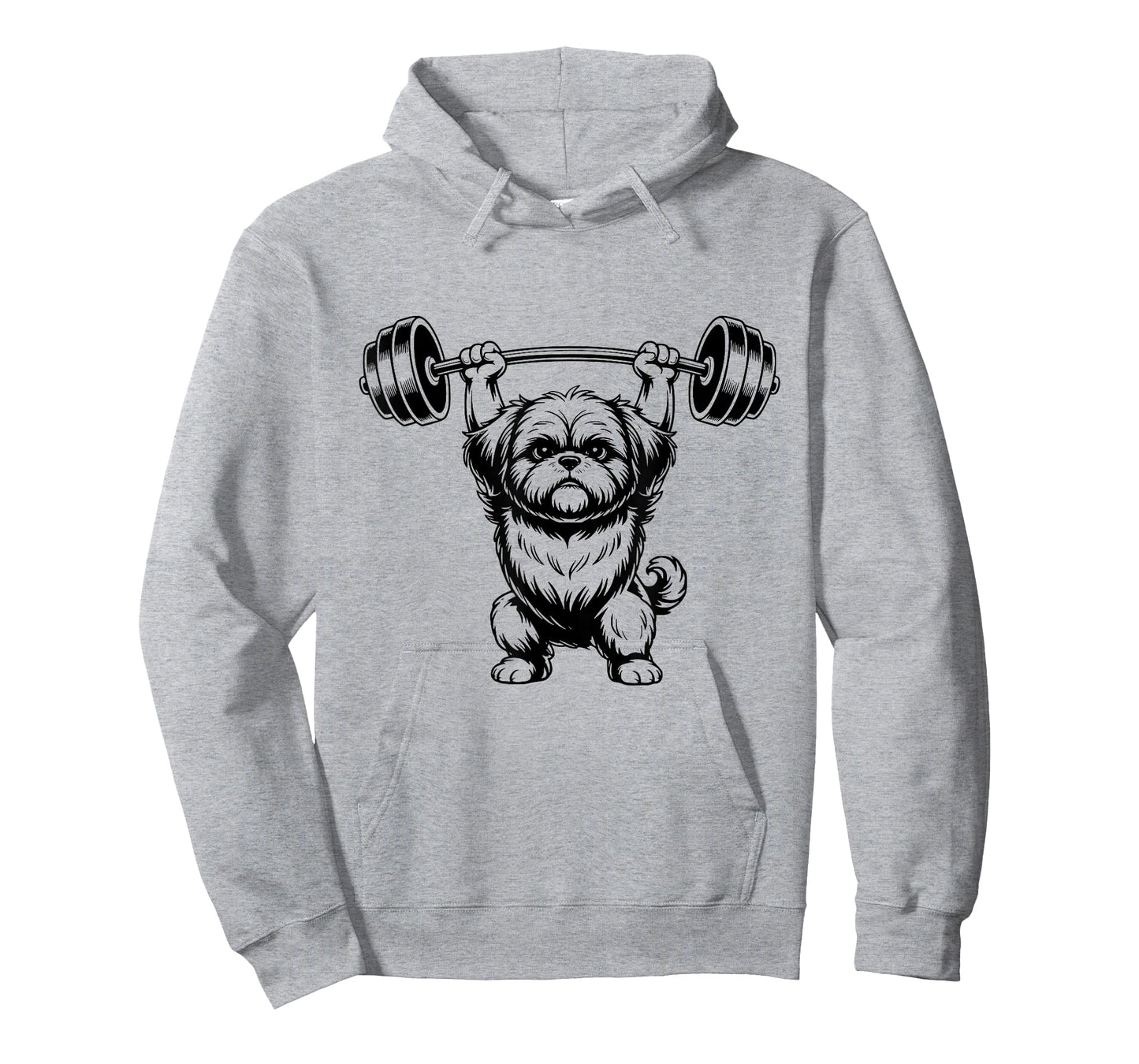 Shih Tzu Gym Funny Dog Dad Mom Graphic Shihtzu Owners T-Shirt