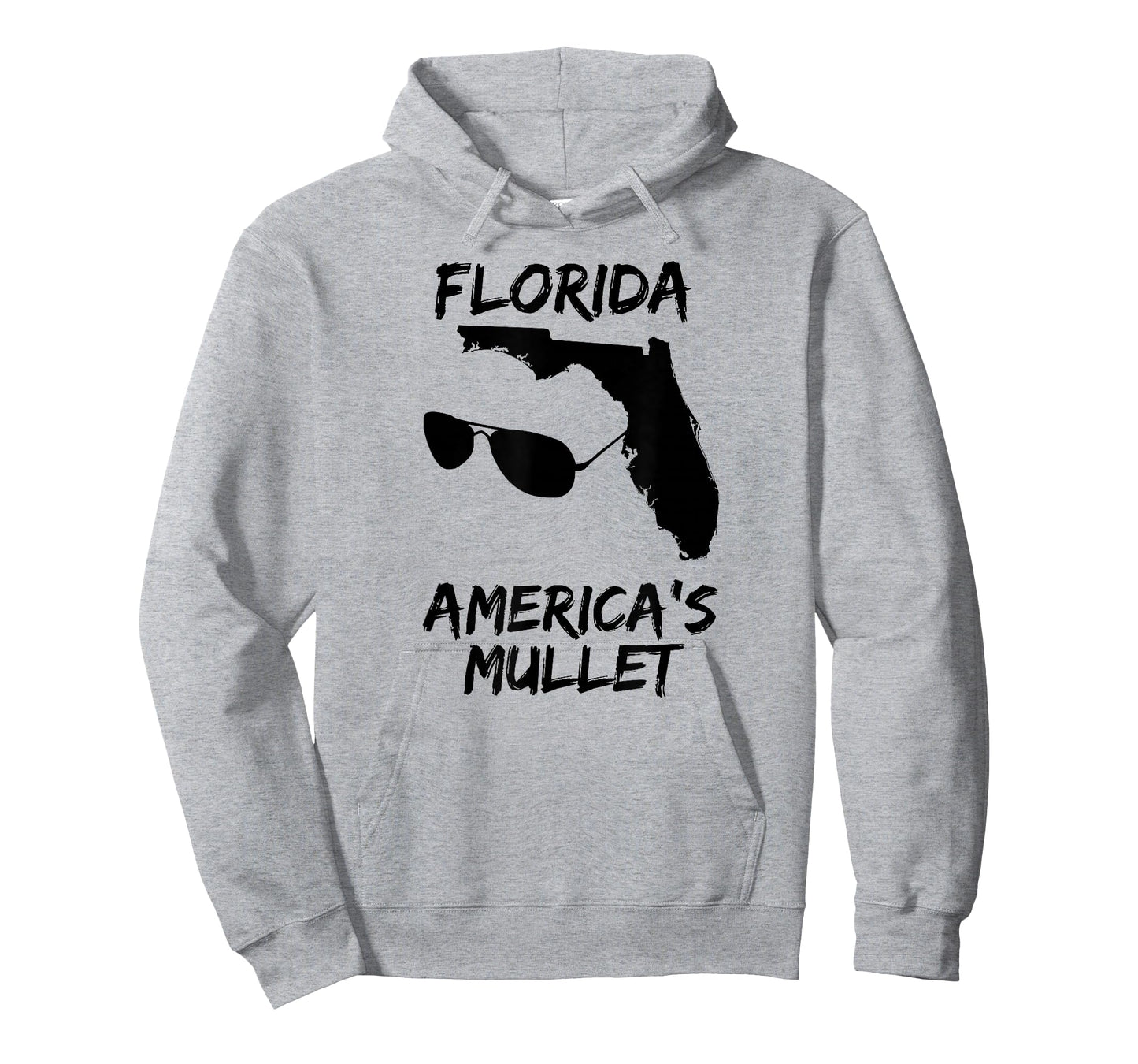 Florida America's Mullet Funny Patriotic American Funny Joke T-Shirt