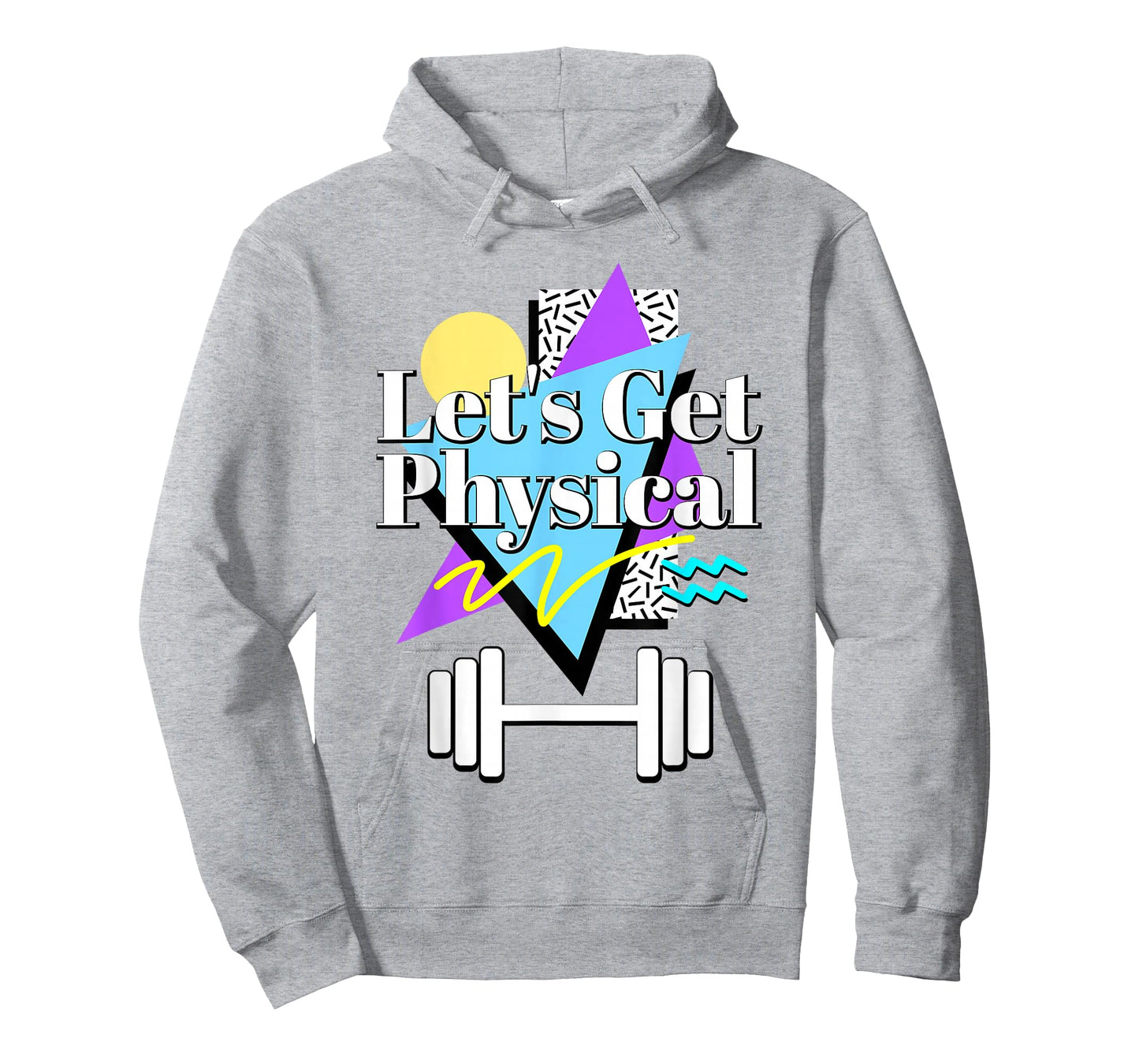 Let’s Get Physical 80's 90s Retro Style Workout Gym Fitness T-Shirt