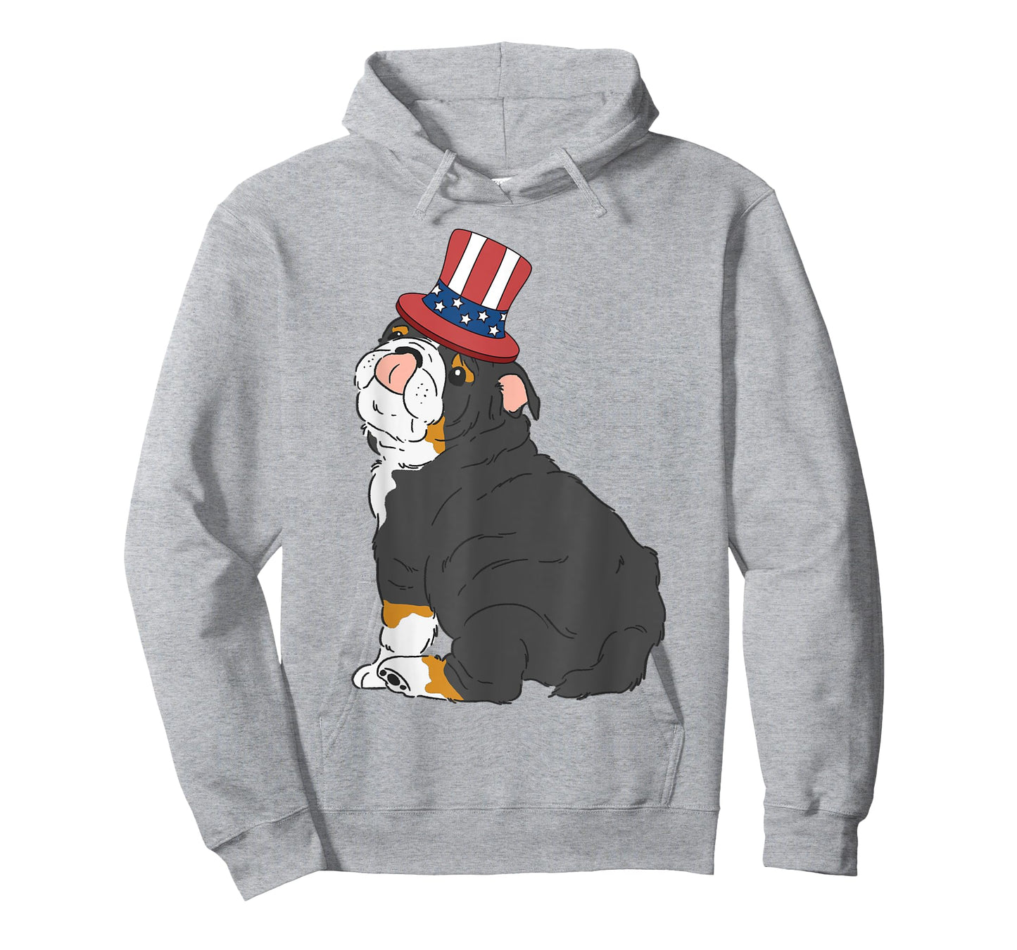 English Bulldog Dog 4th of July US American Flag Patriotic T-Shirt