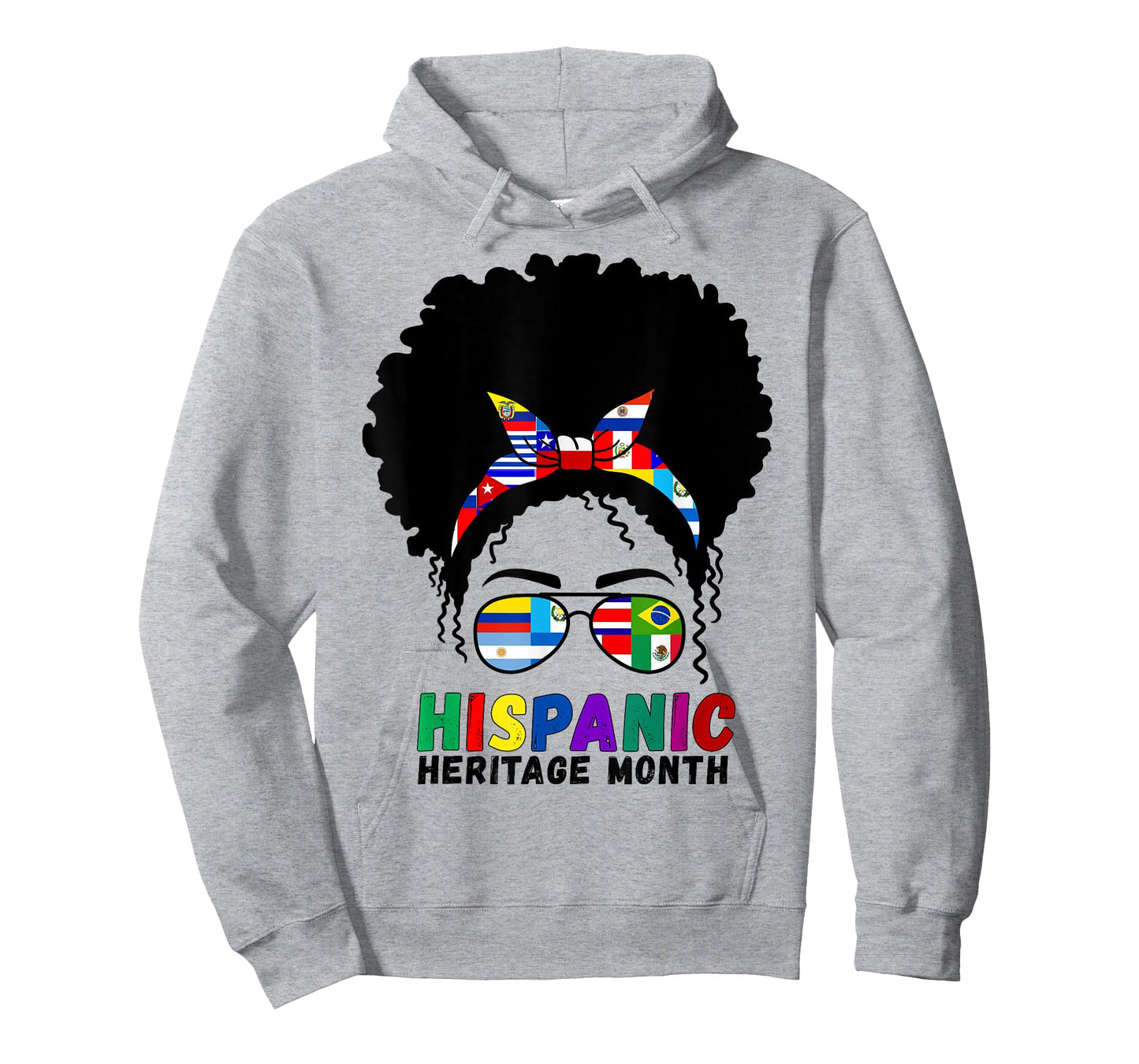 Hispanic Heritage Month Latino Country Flags Women T-Shirt