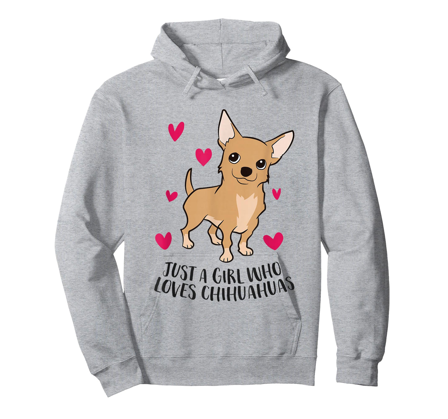 Just a Girl Who Loves Chihuahuas Cute Chihuahua Girl T-Shirt