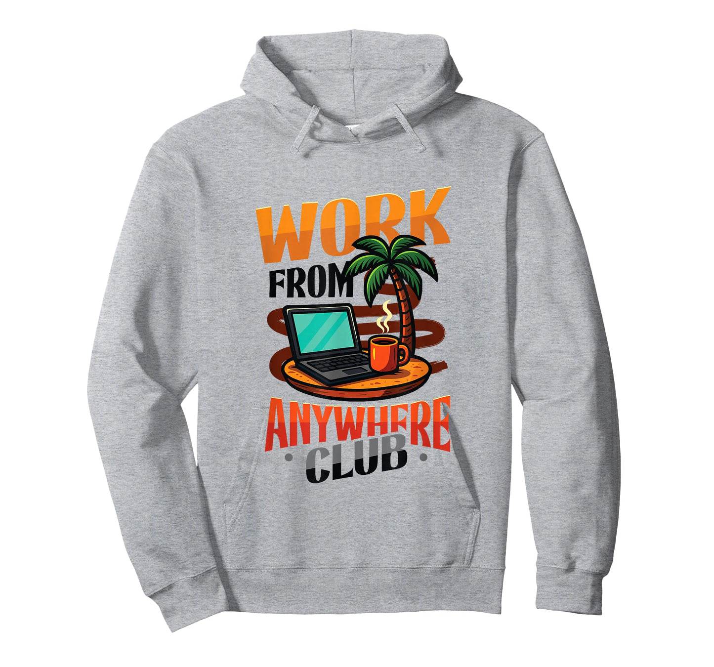 Work from Anywhere Club Remote Work T-Shirt