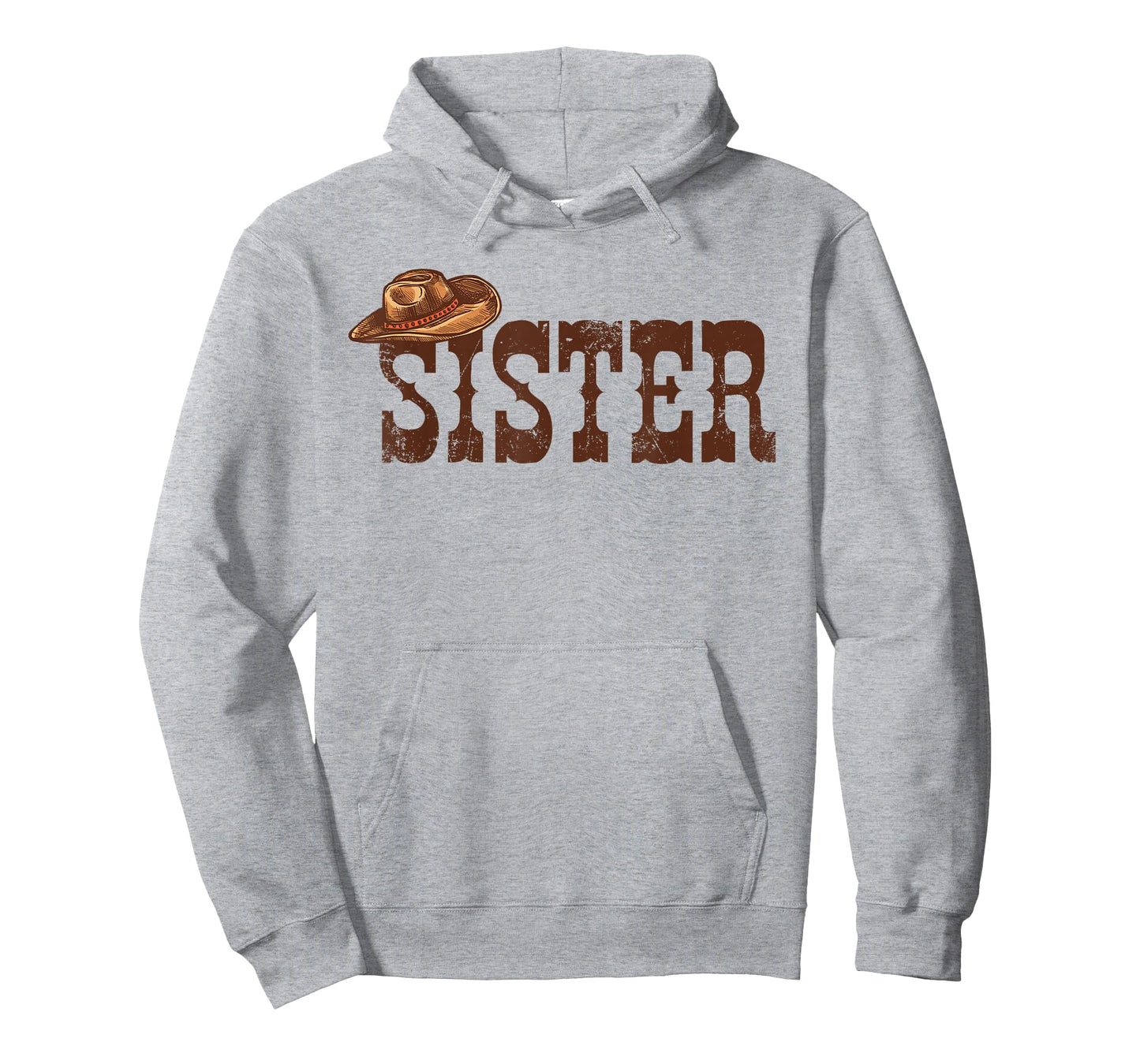 Sister Western Family Matching Birthday Cowboy Cowgirl T-Shirt