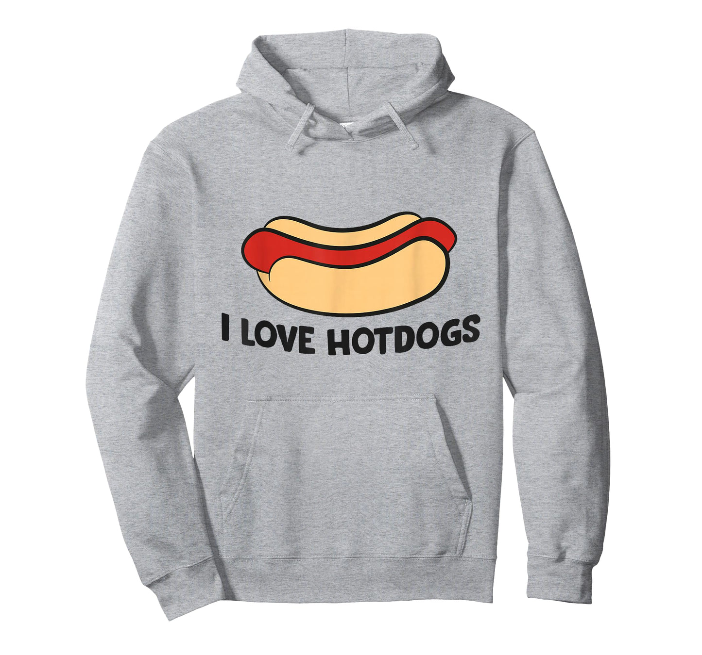 I Love Hotdogs Funny Hot Dog Lover T-Shirt