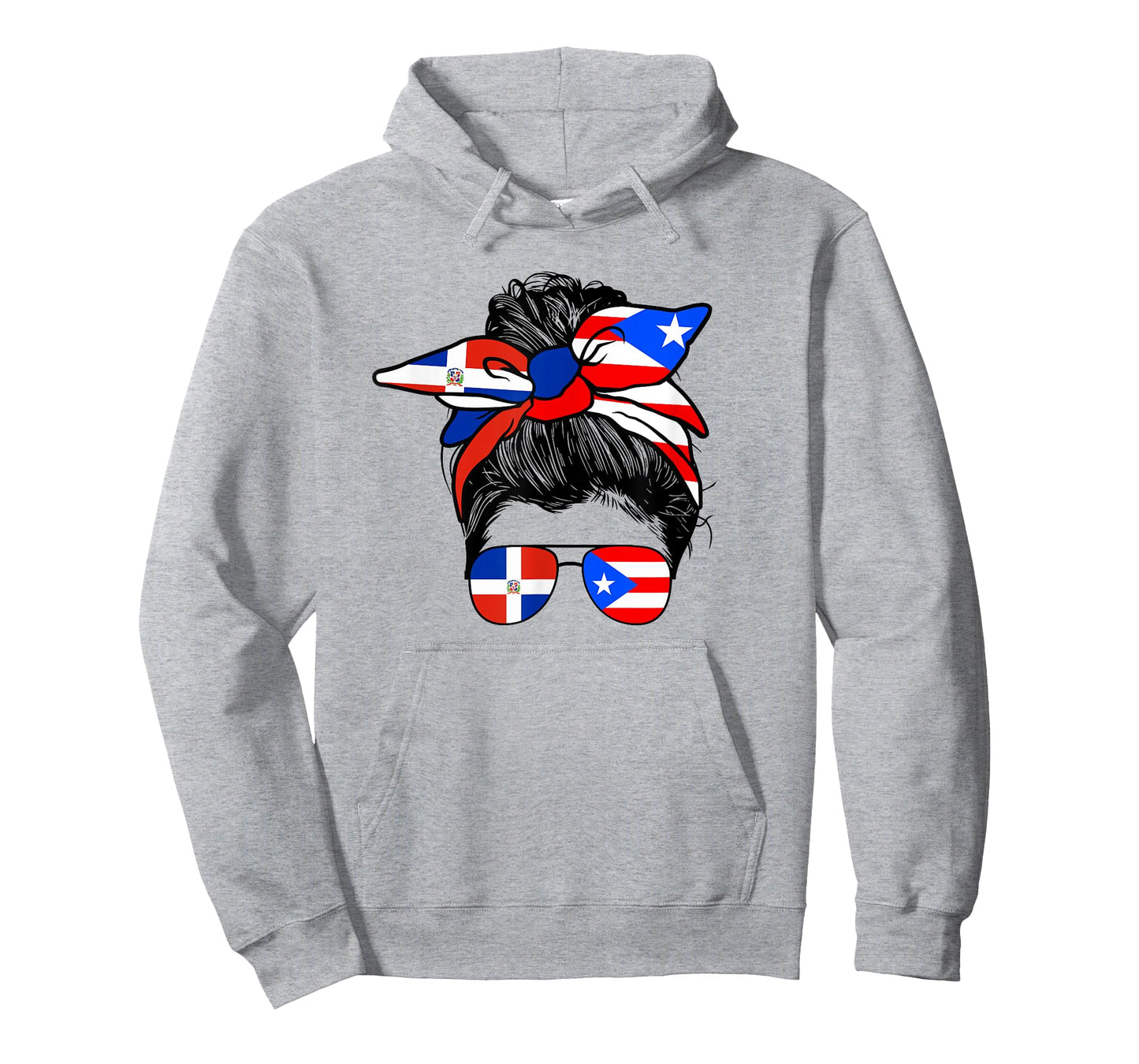 Half Dominican And Puerto Rican Rico Flag DominiRican Girl T-Shirt