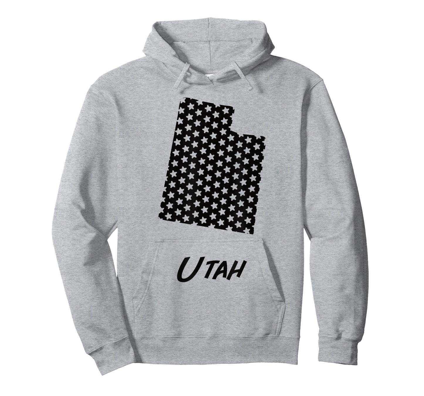 Utah USA State Outline Stars Vintage Retro Design T-Shirt
