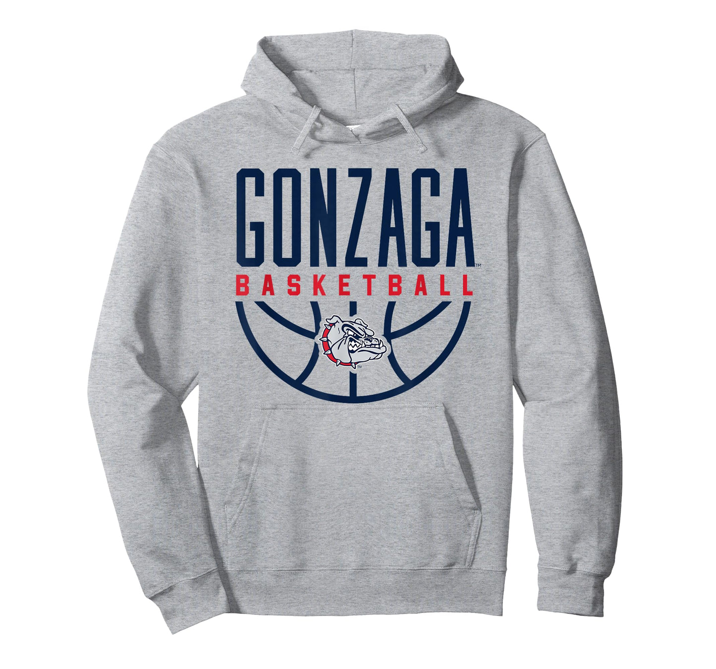 Gonzaga University Bulldogs Basketball Arch T-Shirt
