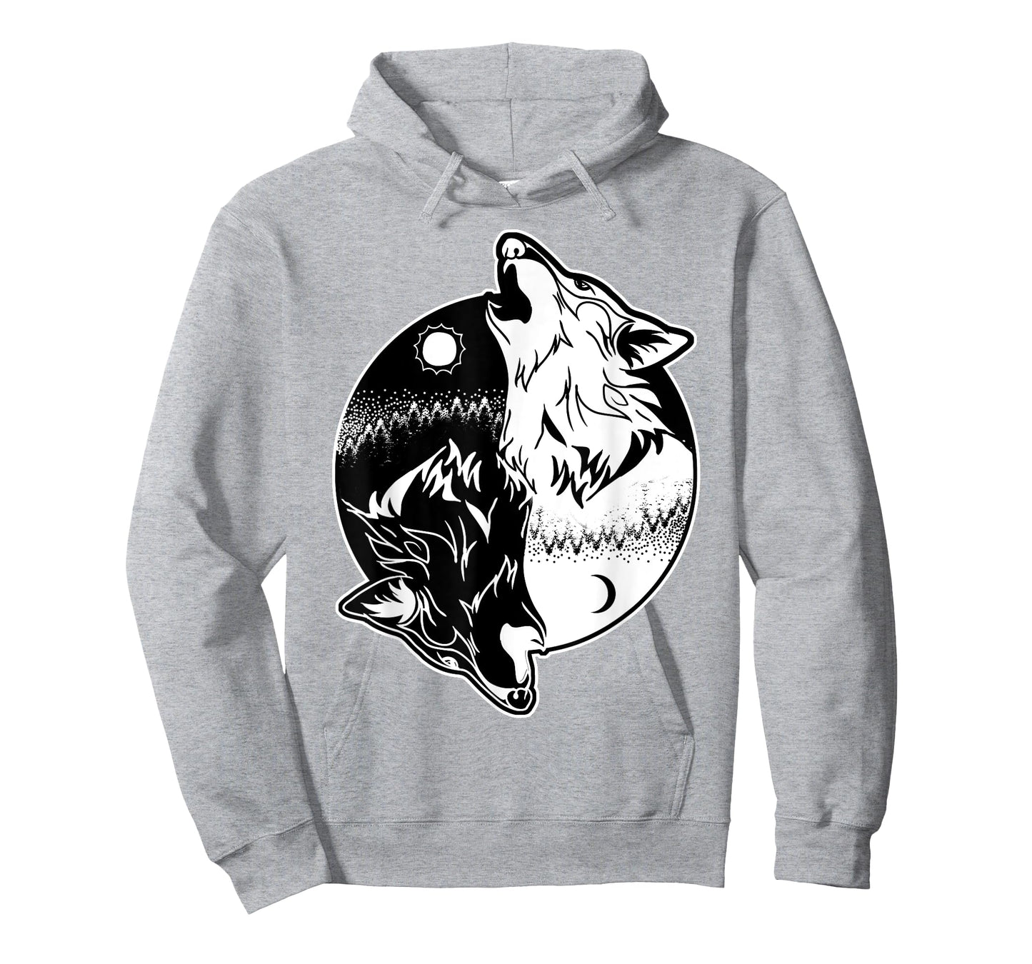 Wolf Yin Yang Shirt Yin Yang Shirt Skoll Wolf Shirt T-Shirt