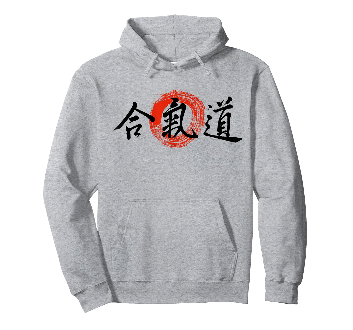 Aikido Kanji Japanese Martial Arts Original Enso Calligraphy T-Shirt