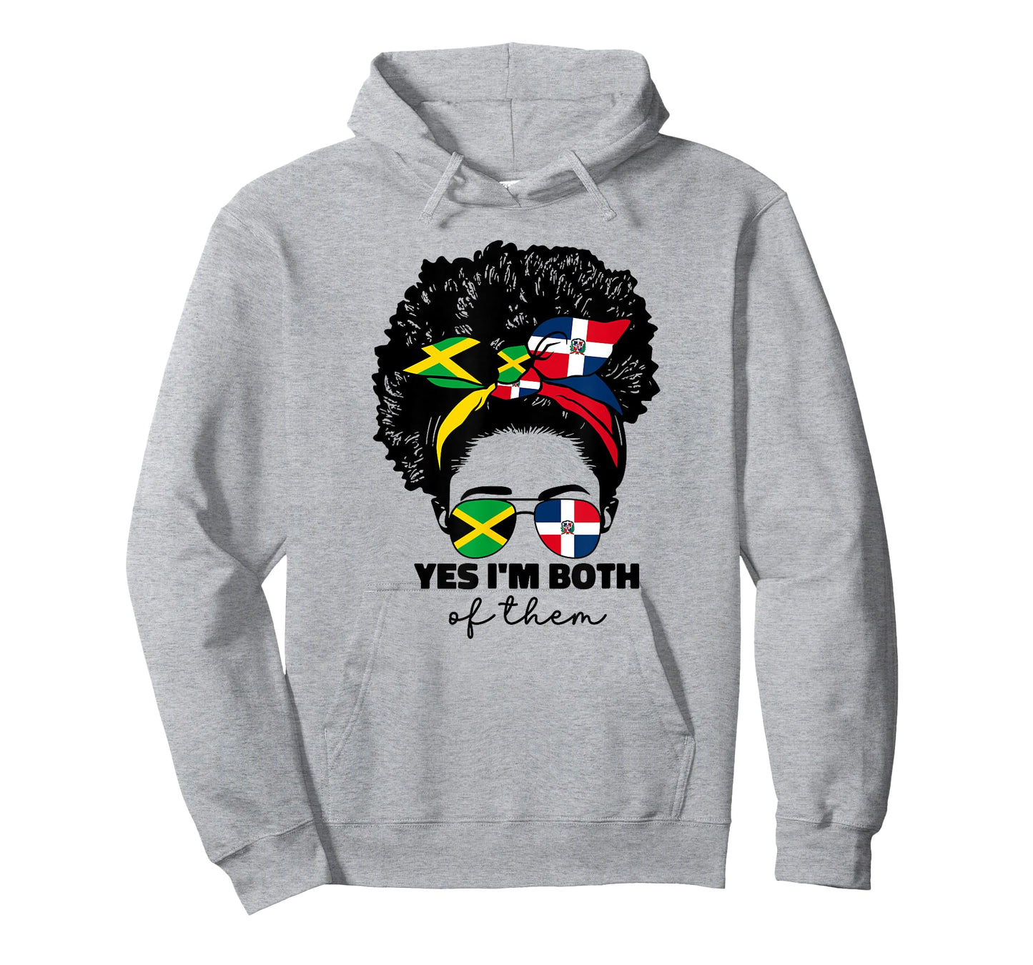 Half Jamaican And Dominican Republic Jamaica Flag Dominicana T-Shirt