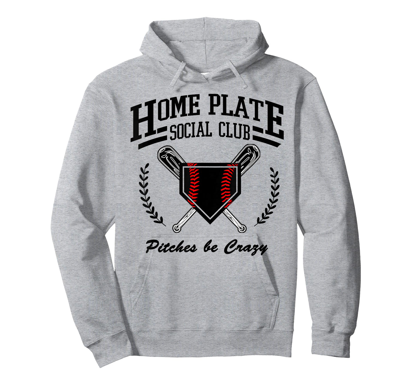 Home Plate Social Club for Baseball Moms and Dads T-Shirt
