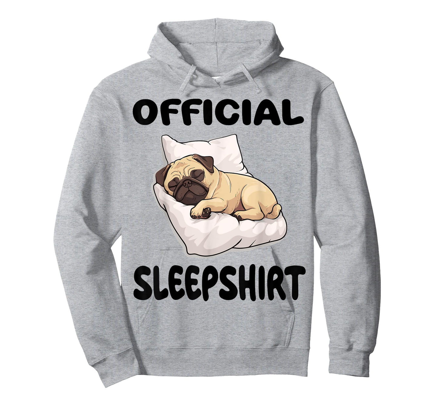 Pug Puggy Dog Official Sleepshirt Pajamas Nightgown T-Shirt