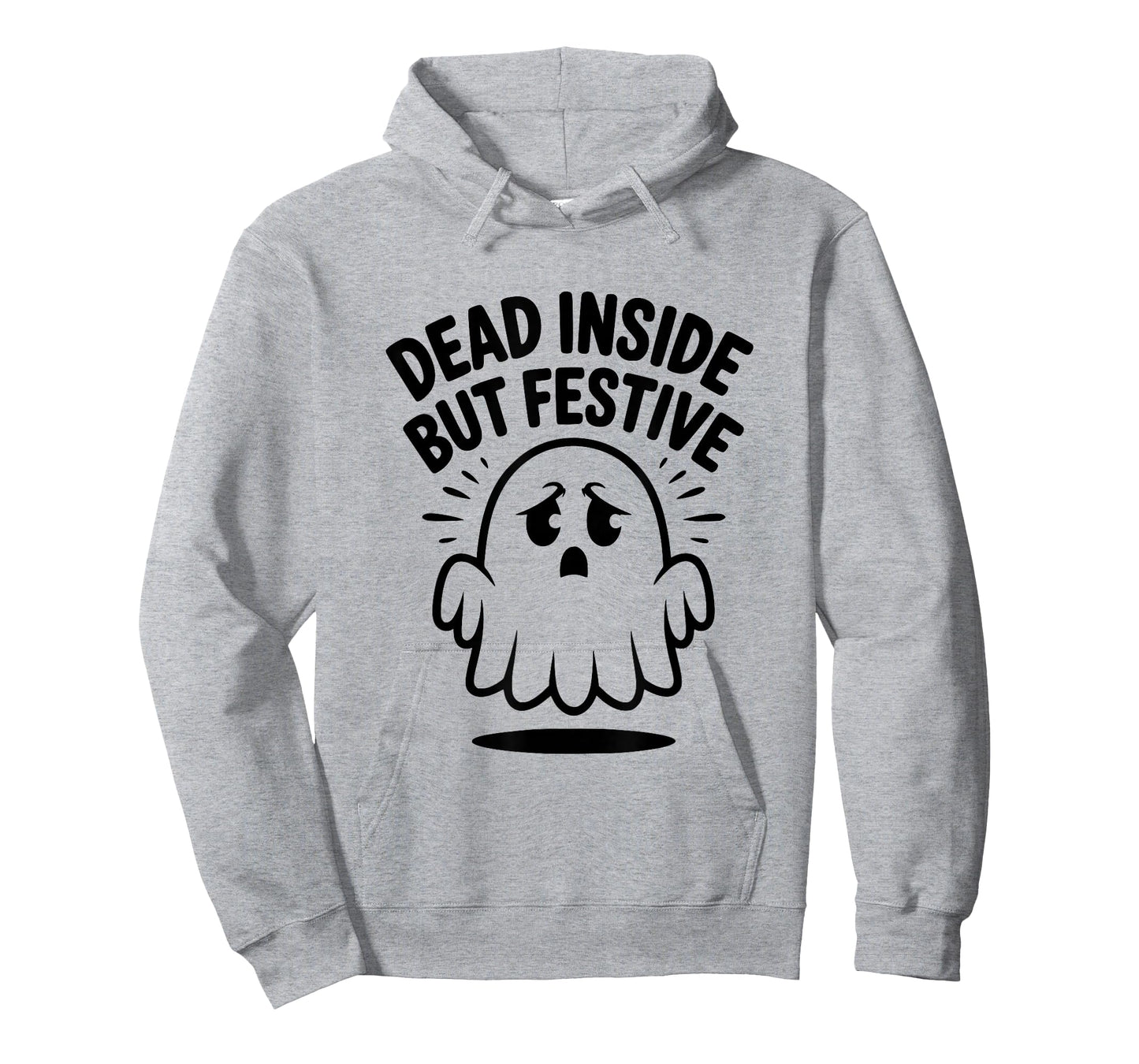 Dead Inside But Festive Ghost Halloween Introvert T-Shirt