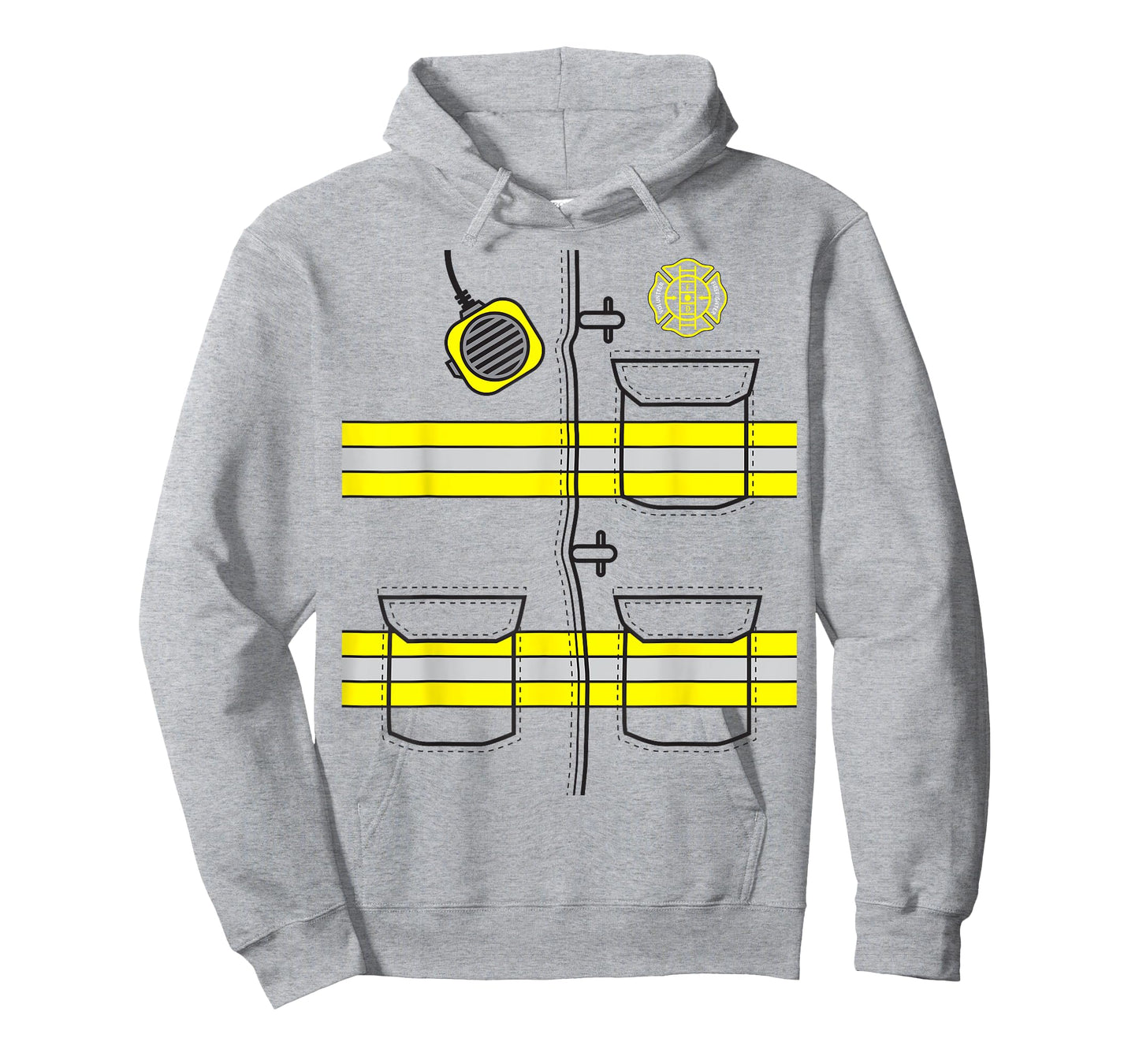 Firefighter Costume DIY Halloween Costume T-Shirt