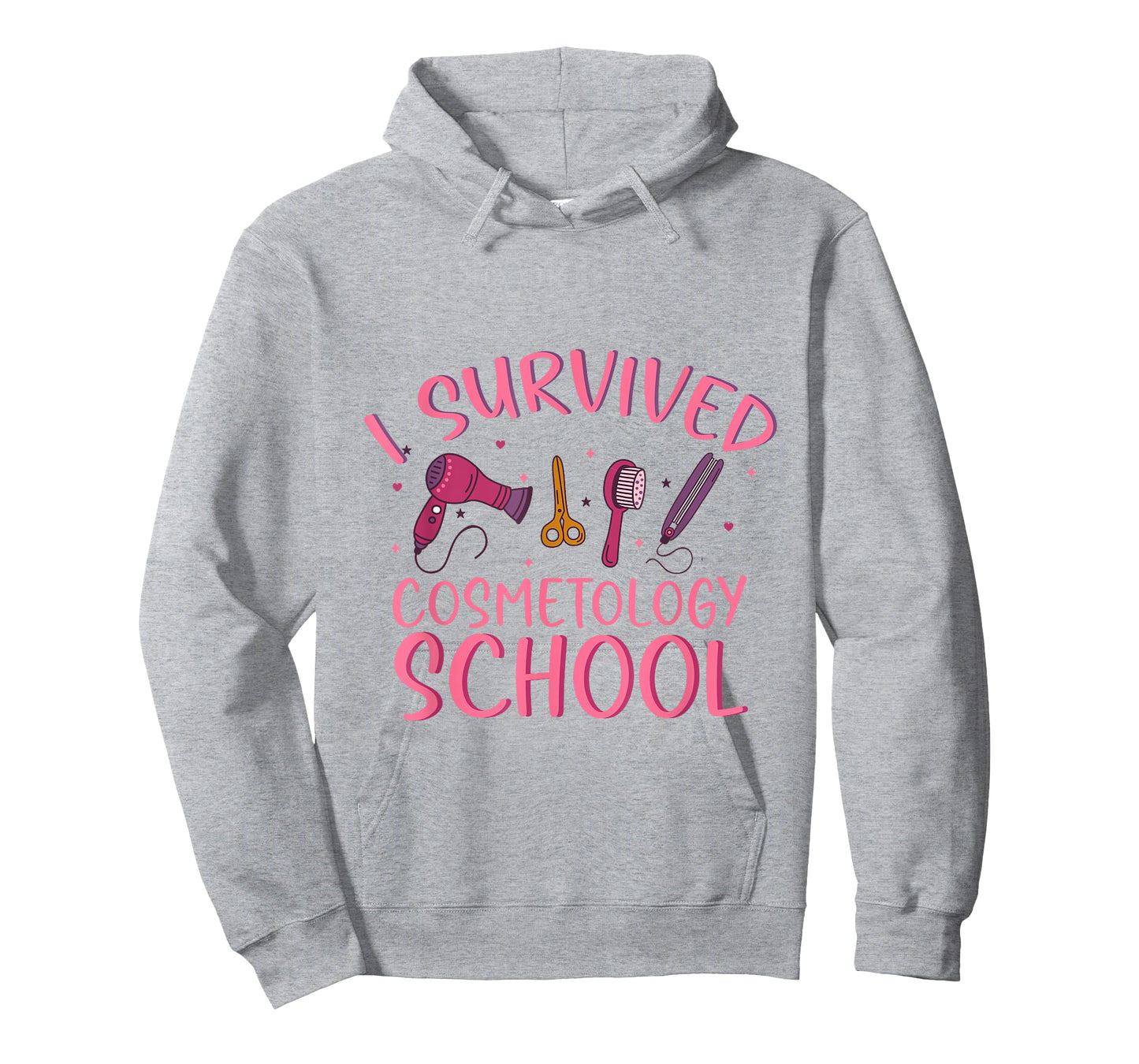 I Survived Cosmetology School Funny Cosmetology Graduate T-Shirt