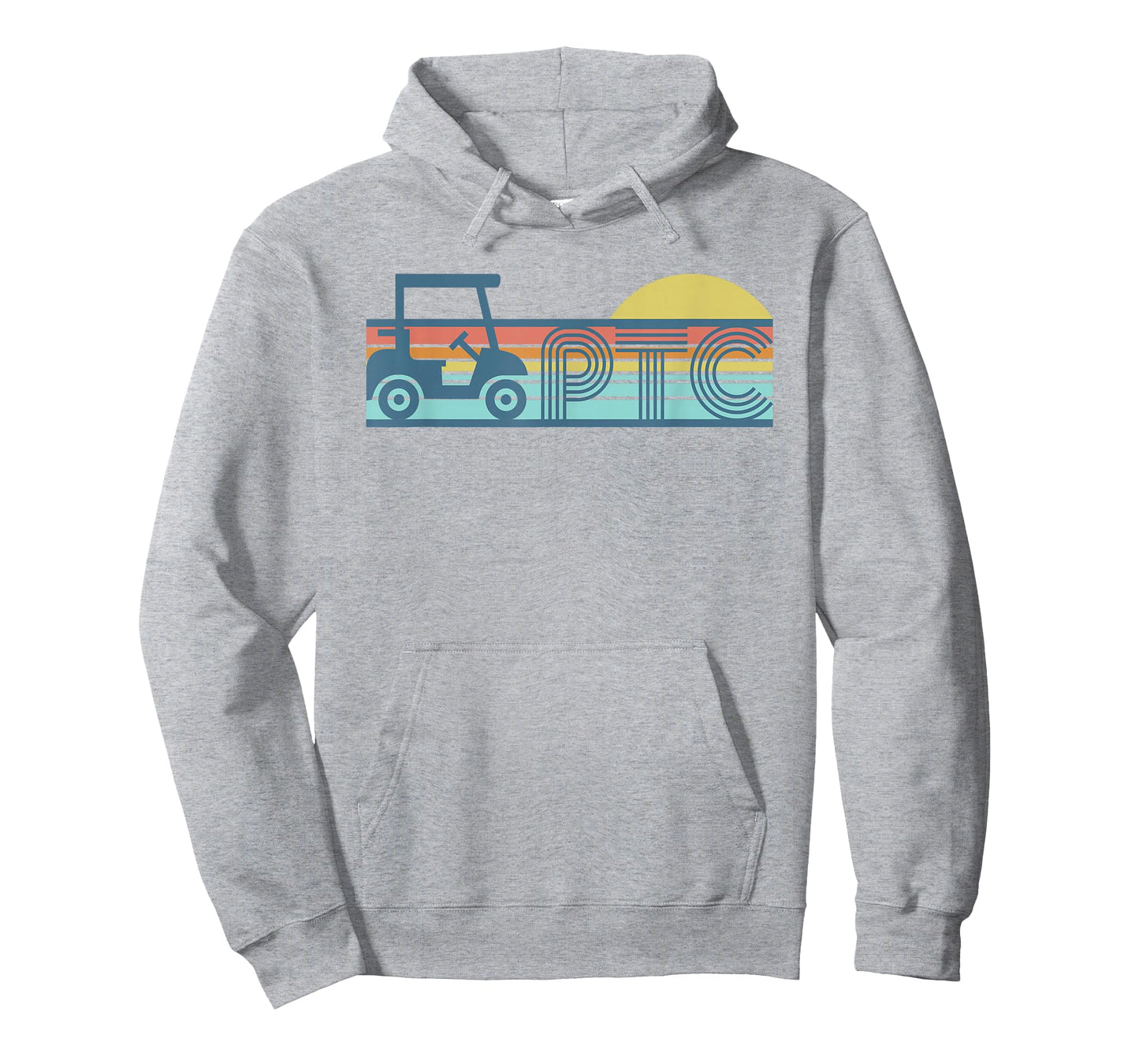 Golf Cart Sunshine Vibe Fun PTC T-Shirt