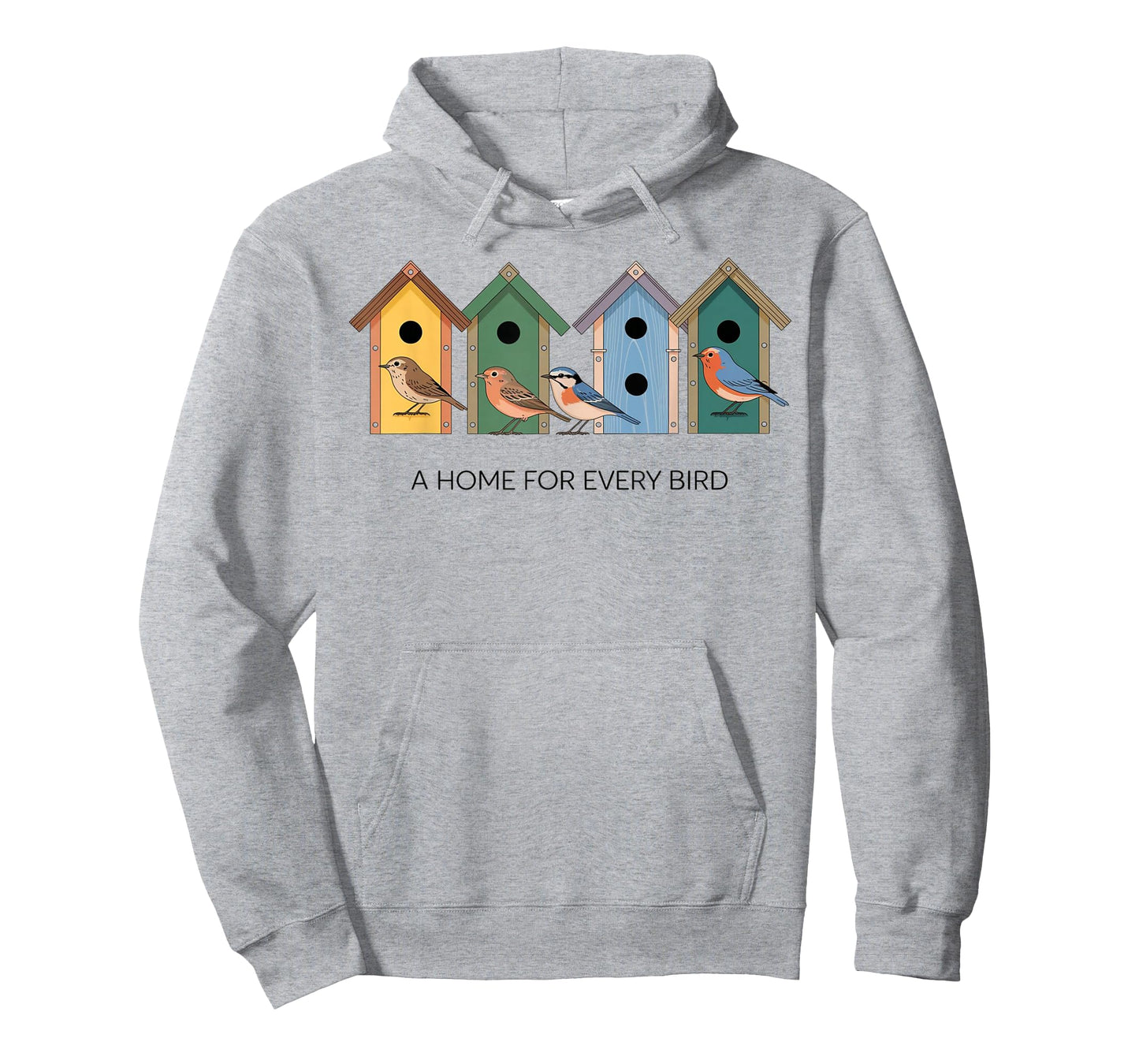 A Home for Every Bird Colorful Birdhouses T-Shirt