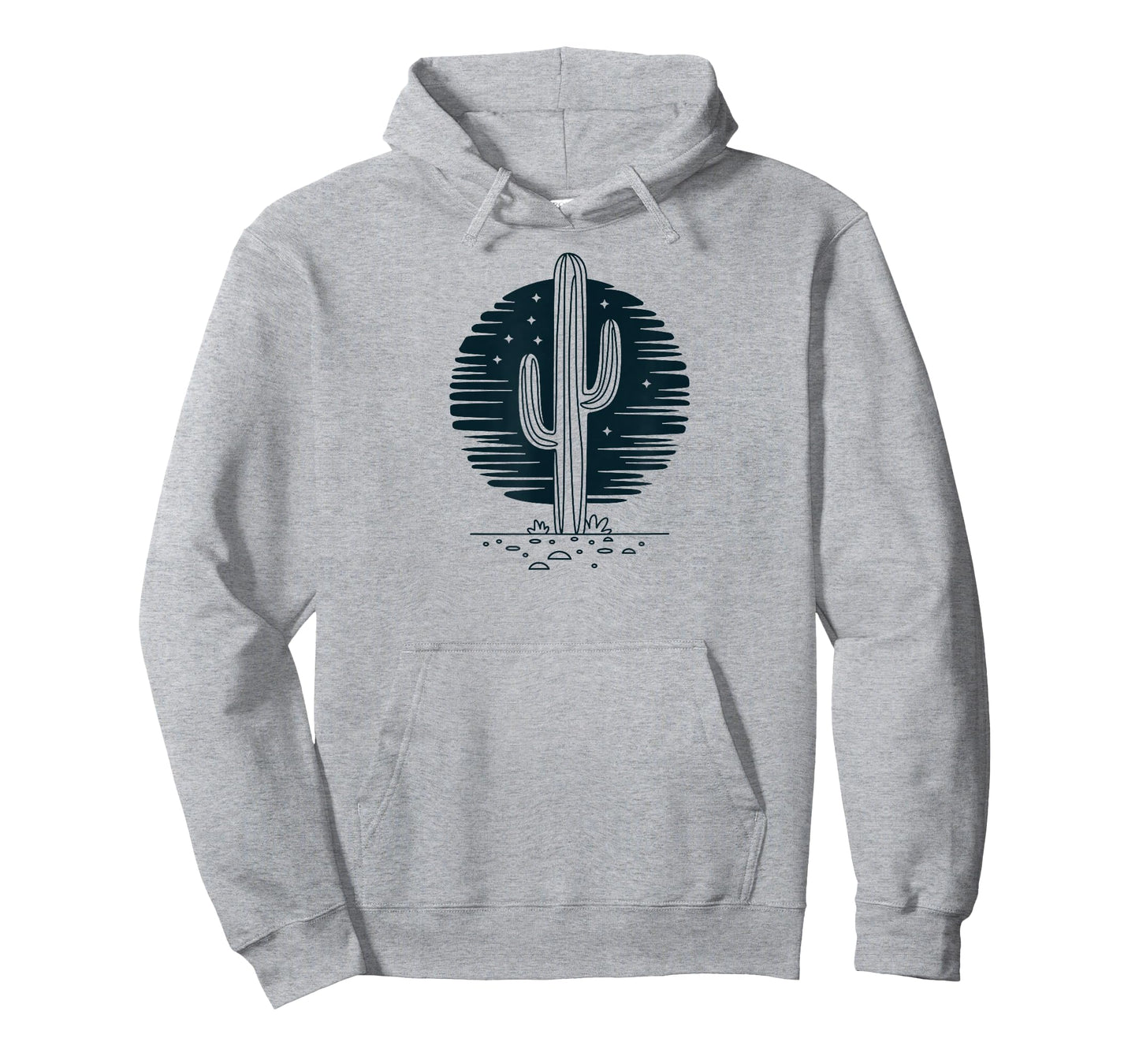 Retro Cowboy Old Western West Cactus Desert Landscape T-Shirt