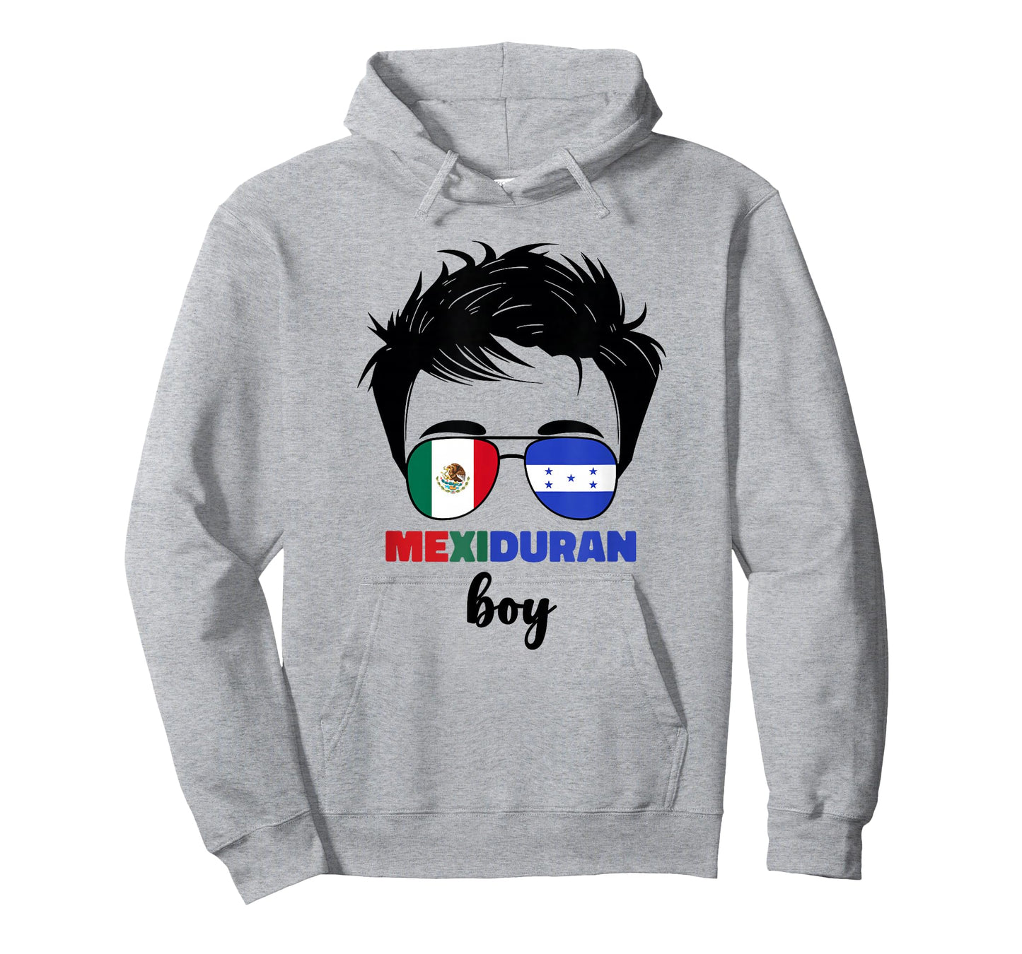 Half Mexican And Honduran Mexico Honduras Flag Boys Kids Boy T-Shirt