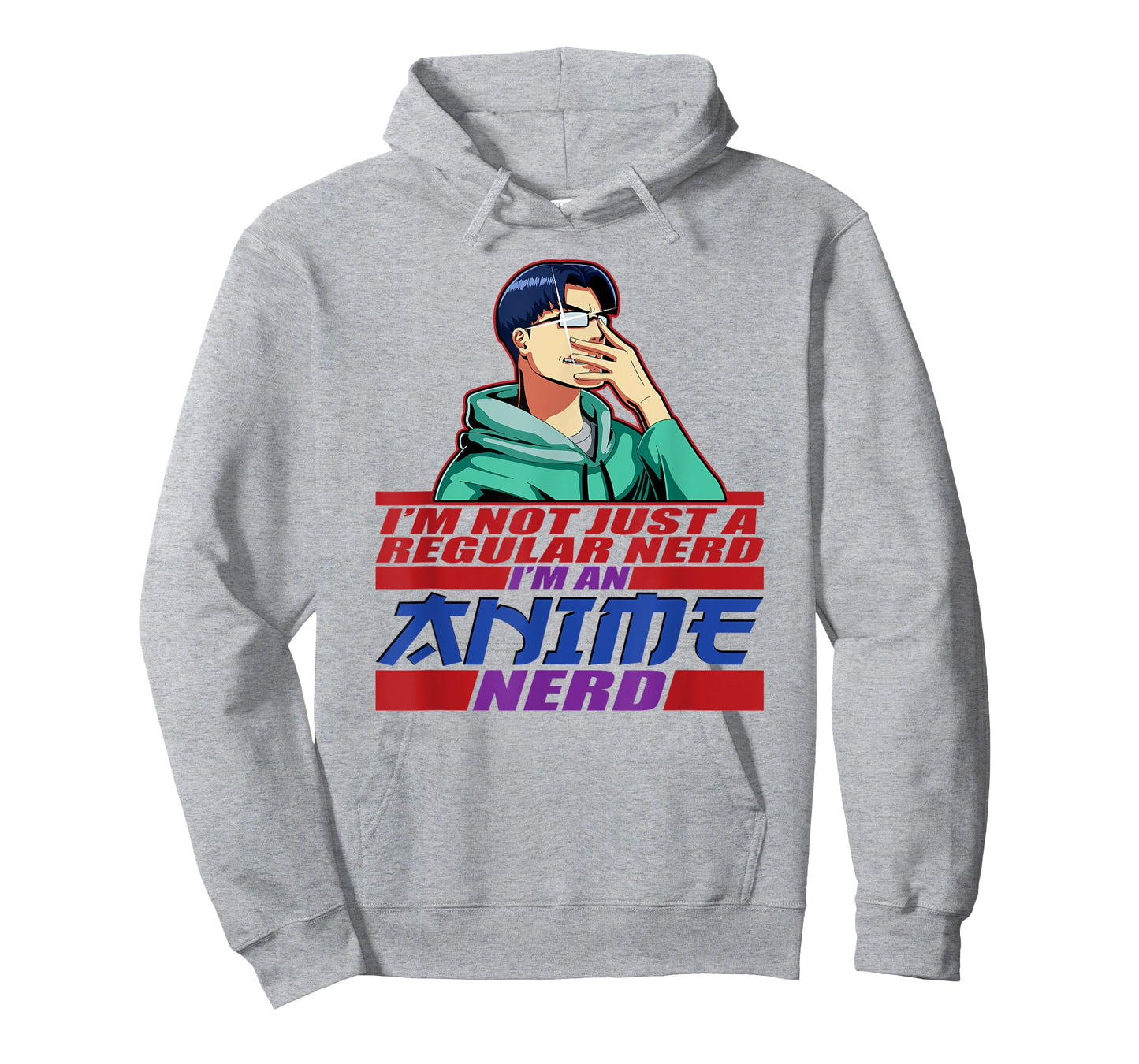 Anime, Men Boys, I'm An Anime Nerd, Manga, Kawaii Funny T-Shirt