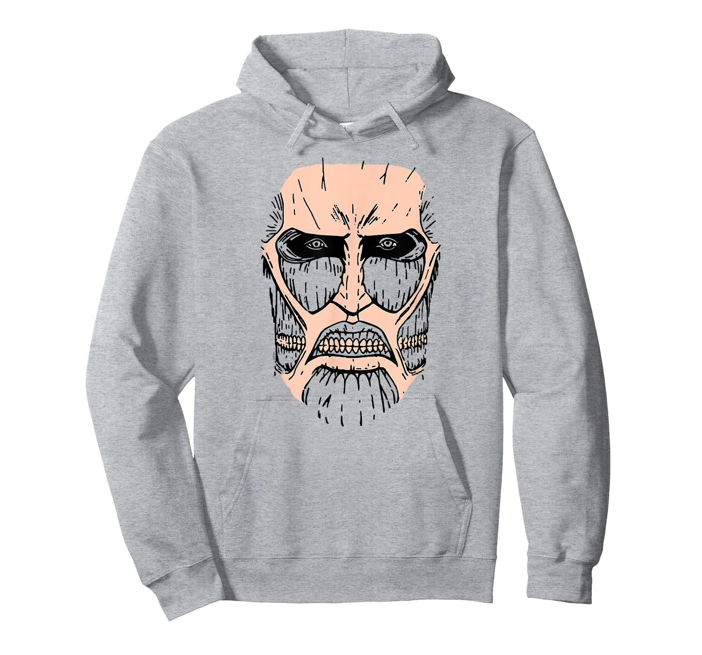 Attack on Titan Colossal Titan Face Costume Anime T-Shirt