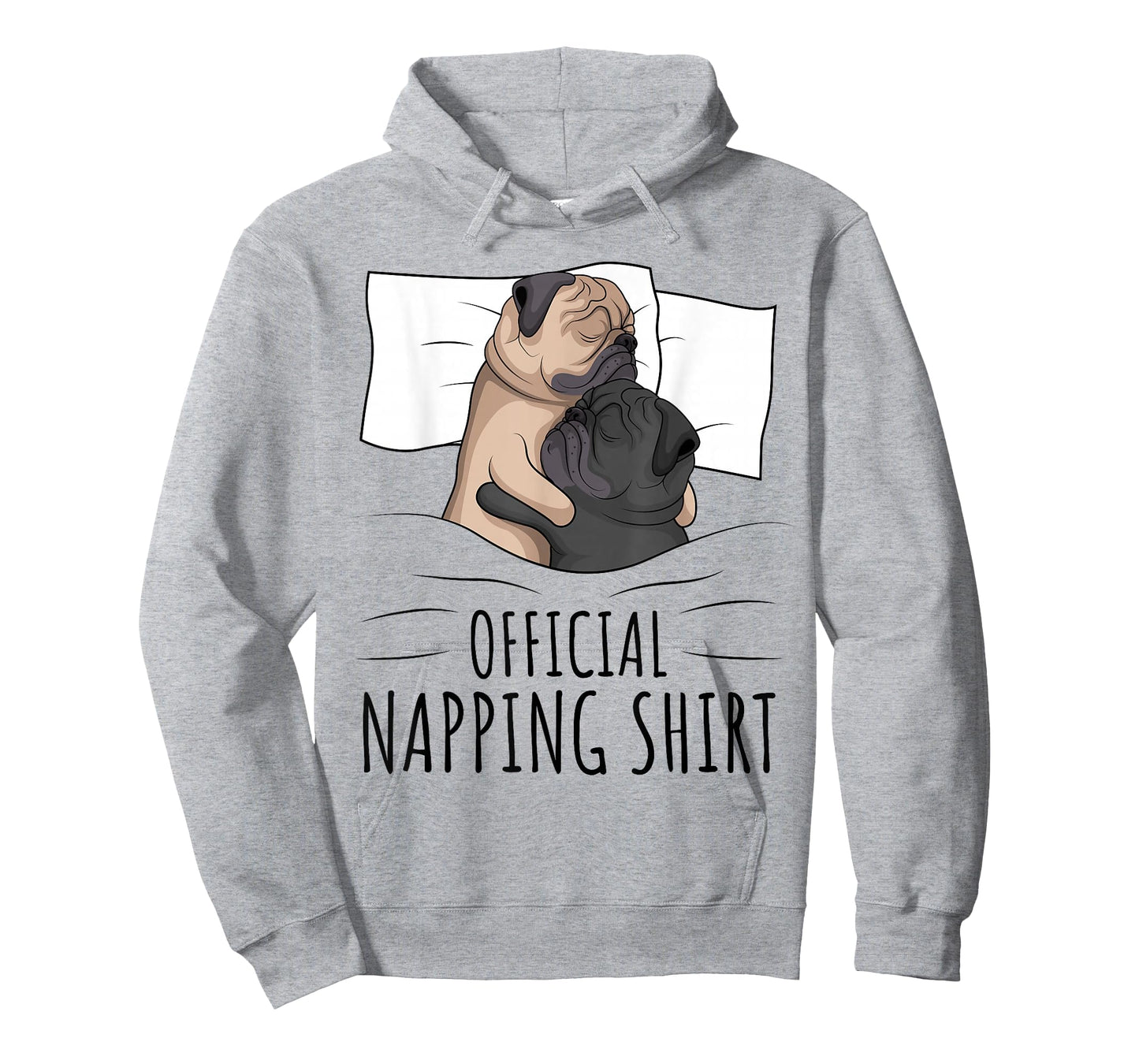 Sleeping Pug Lover Dog Official Napping T-Shirt