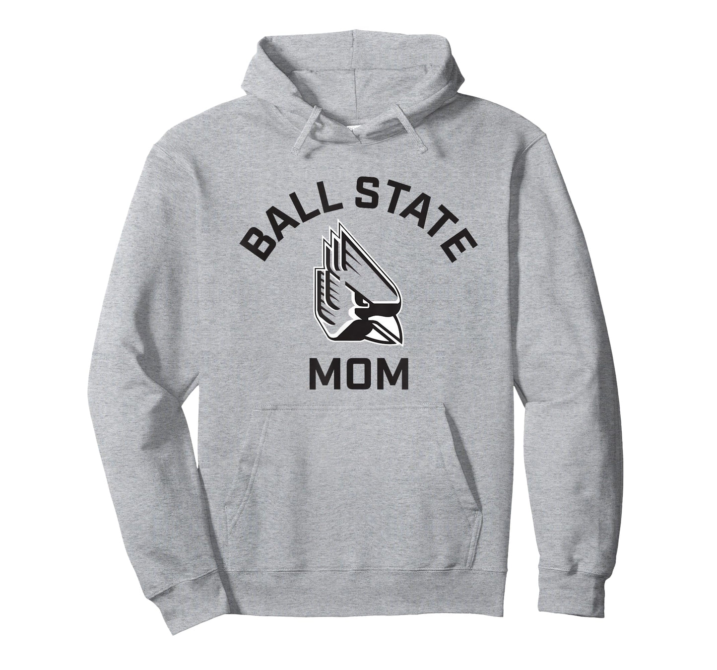 Ball State University Cardinals Arched Mom T-Shirt