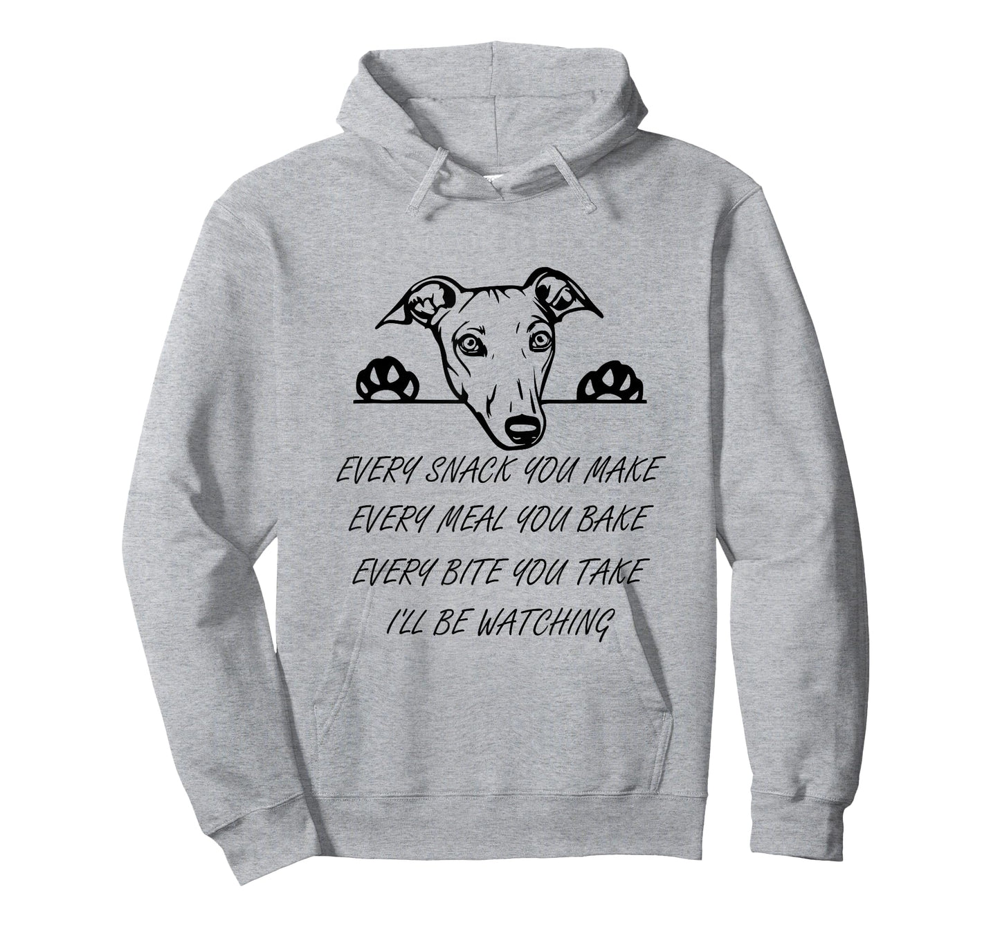 Every Snack You Bake Cute Italian Greyhound Whippet T-Shirt