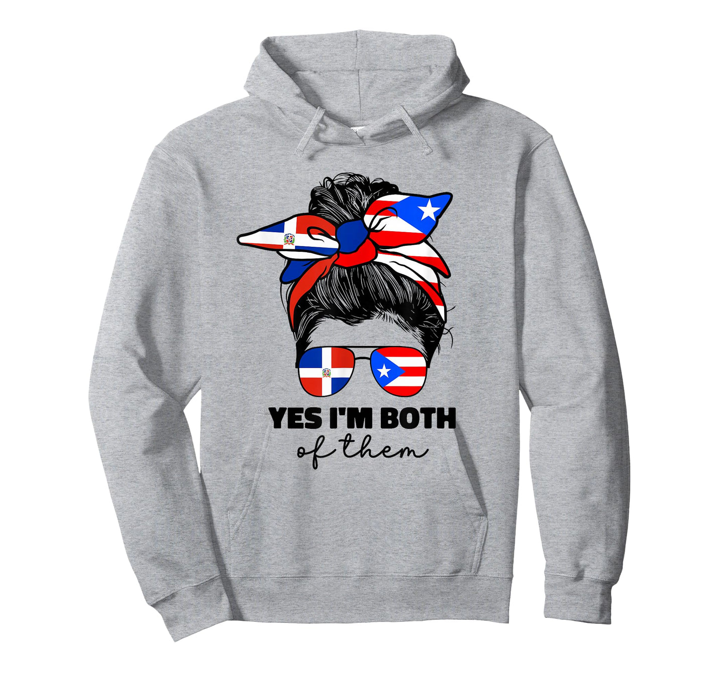 DominiRican Girl Women Dominican And Puerto Rican Rico Flag T-Shirt