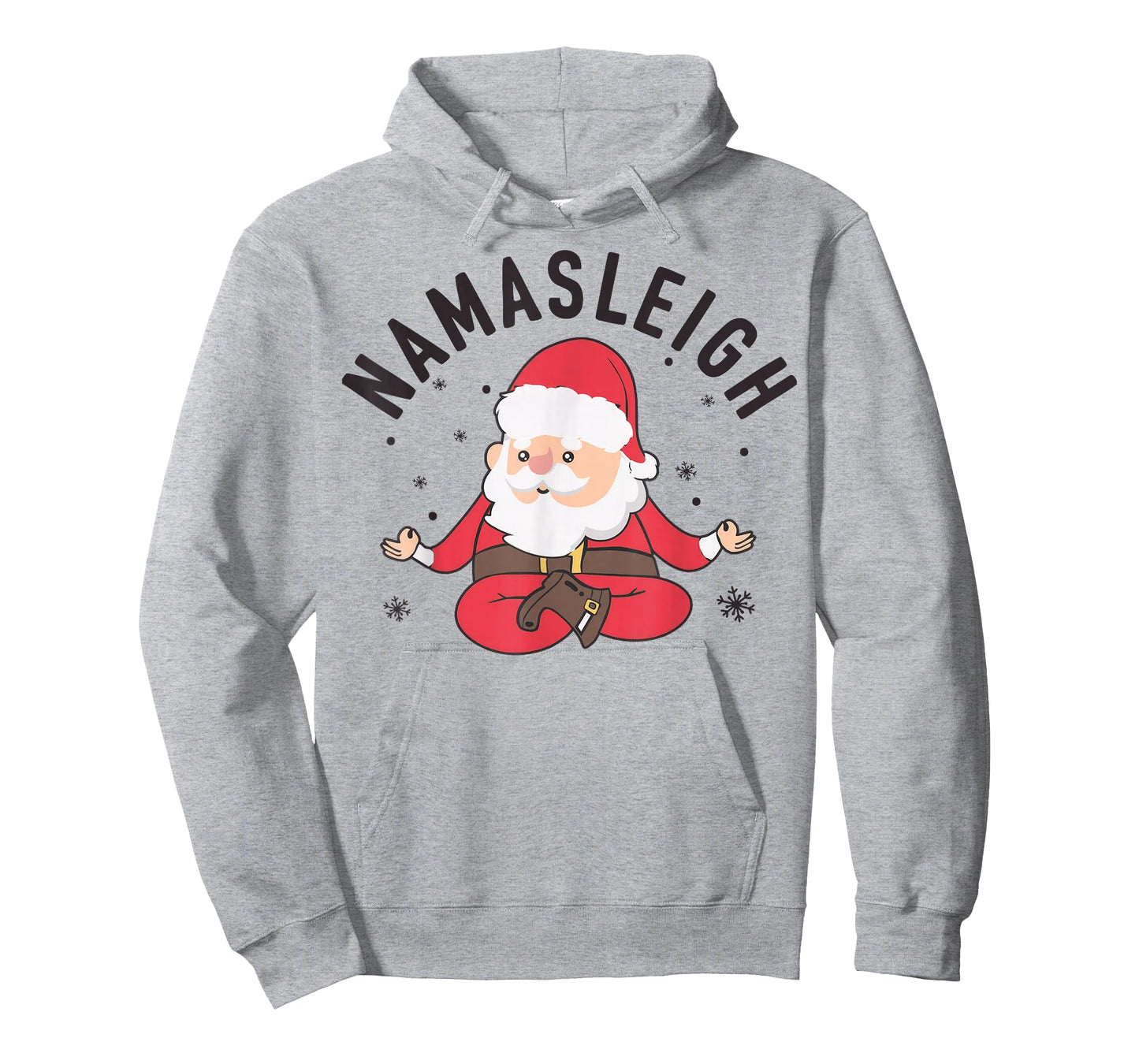 Santa Namasleigh Funny Santa Namaste Christmas Santa Yoga T-Shirt