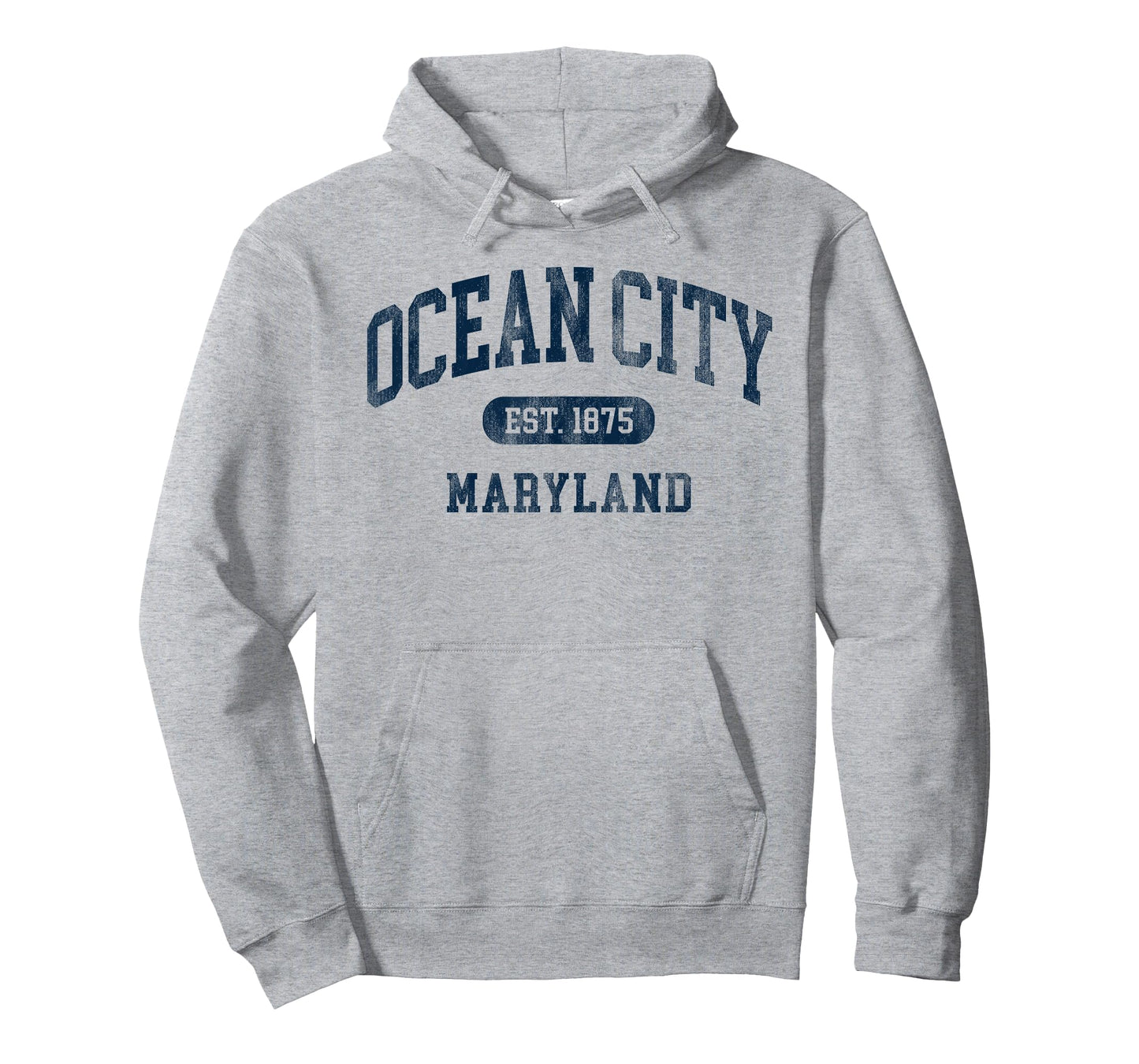 Ocean City Maryland Retro Preppy Throwback Souvenir T-Shirt