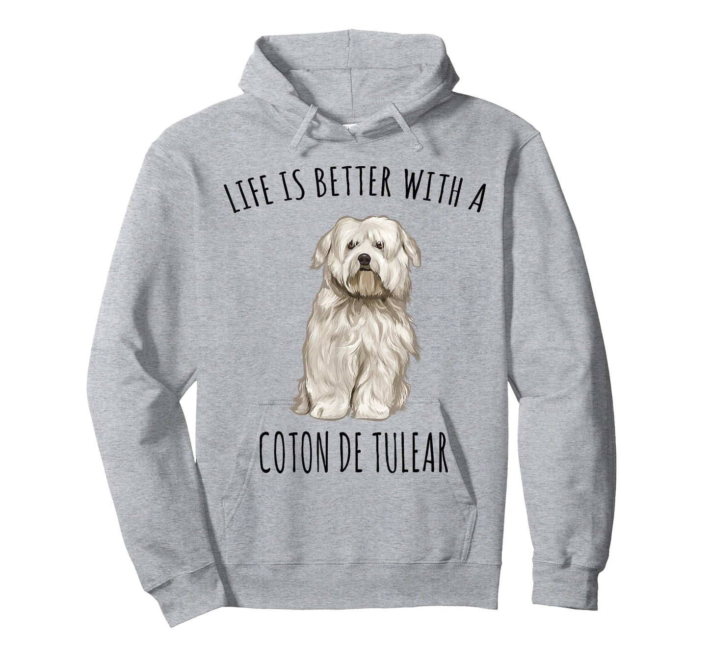 Life Is Better With A Coton de Tulear Dog Lover Men Women Kids T-Shirt