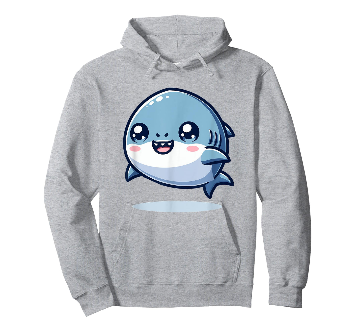 Adorable Cute Japanese Kawaii Chibi Shark T-Shirt