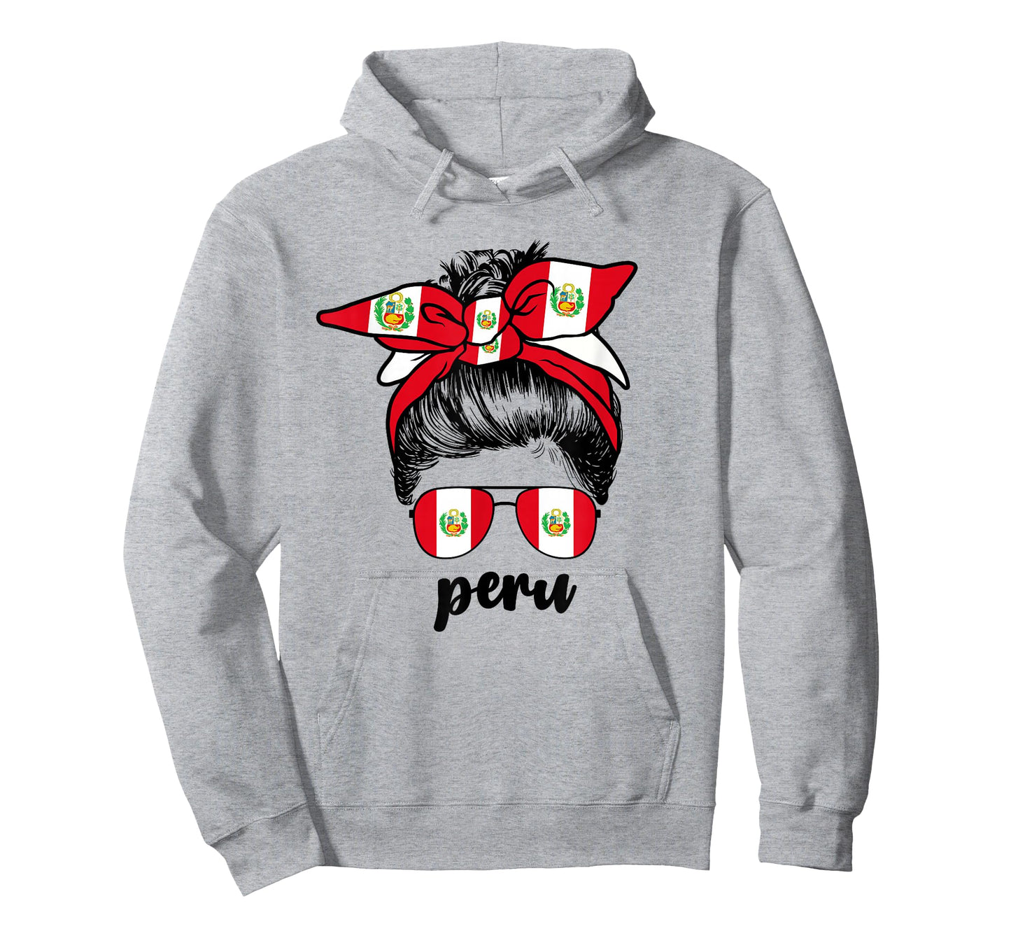 Peruvian Girl For Women Girls Peru Flag Peruana Hispanic T-Shirt