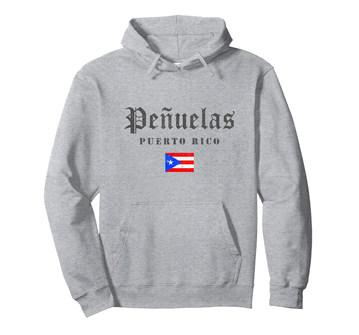 Vintage Peñuelas Puerto Rico Flag Pride Home Root Travel T-Shirt