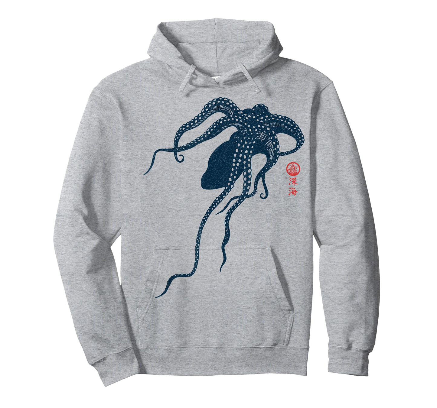 Japanese Aesthetic Asian Vintage Kraken Octopus T-Shirt