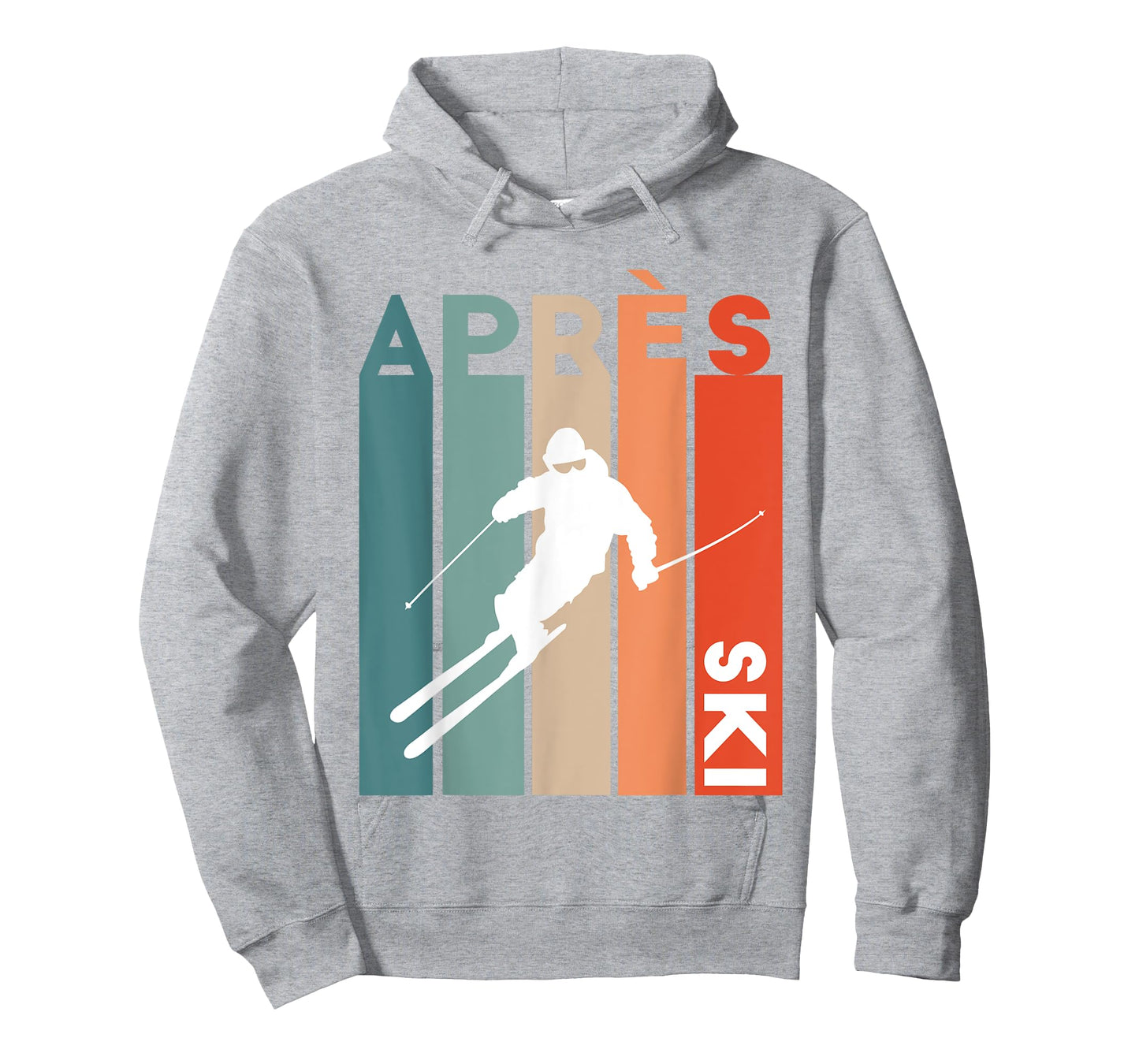 Retro vintage skiing ski skier retro vintage apres ski T-Shirt