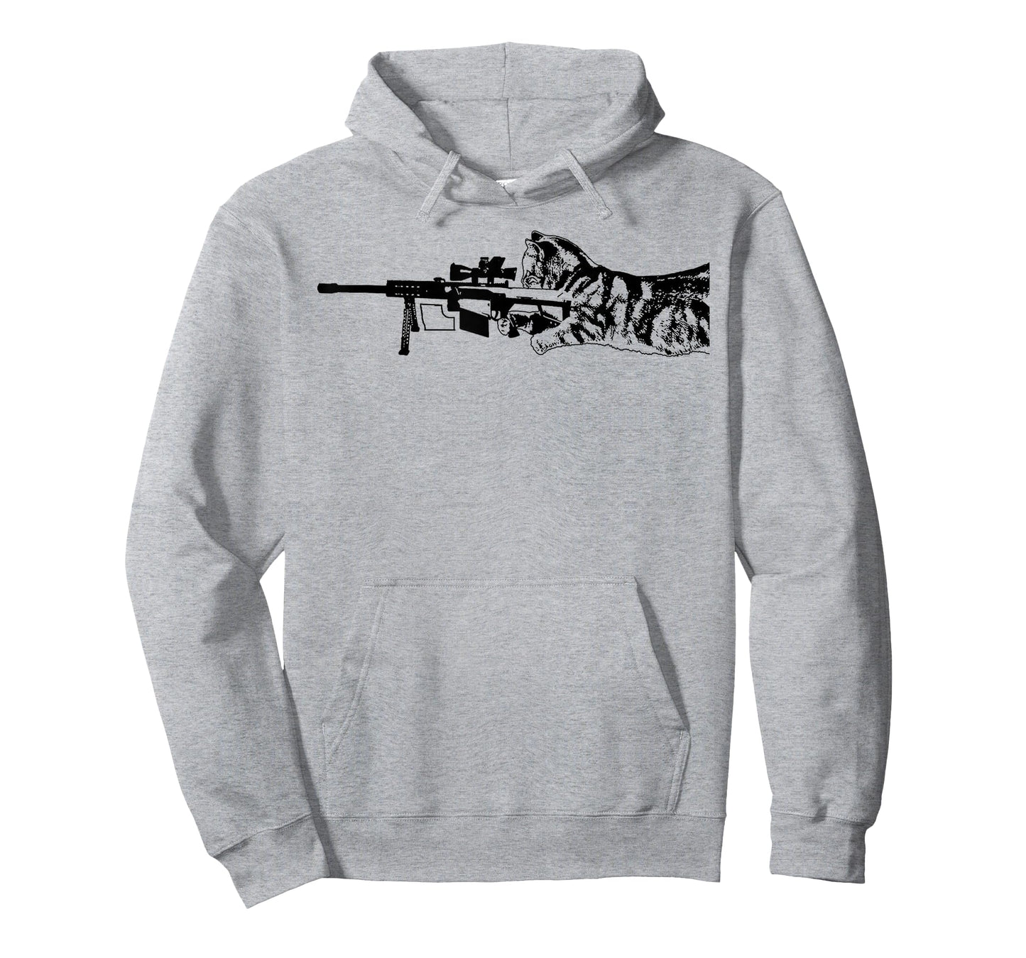 Scout Snipurr Funny Cat Sniper T-Shirt