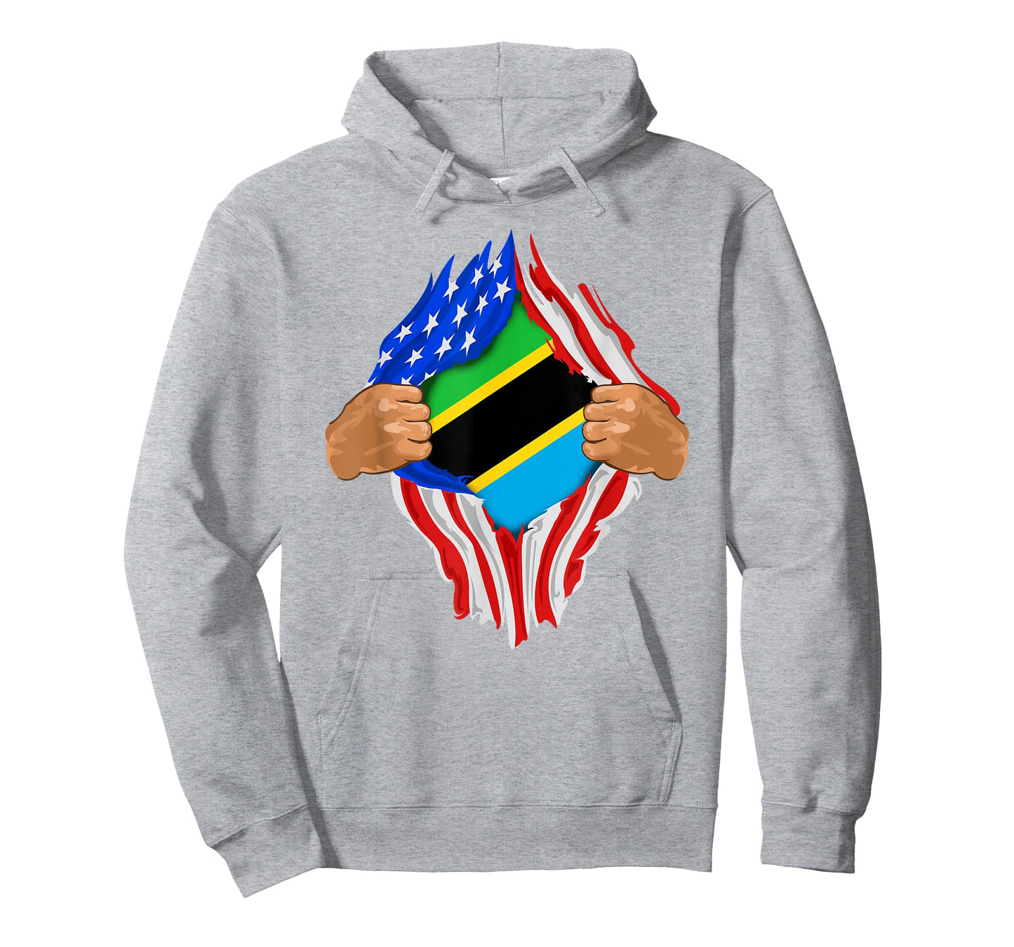 Tanzanian Blood Inside Me T-Shirt | Tanzania Flag Gift T-Shirt