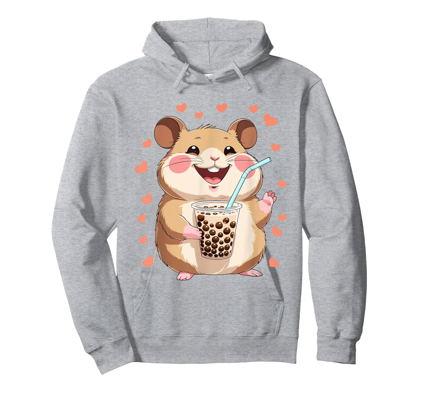 Cute Kawaii Capybara Boba Drinking Boba Kawaii Bubble Tea T-Shirt