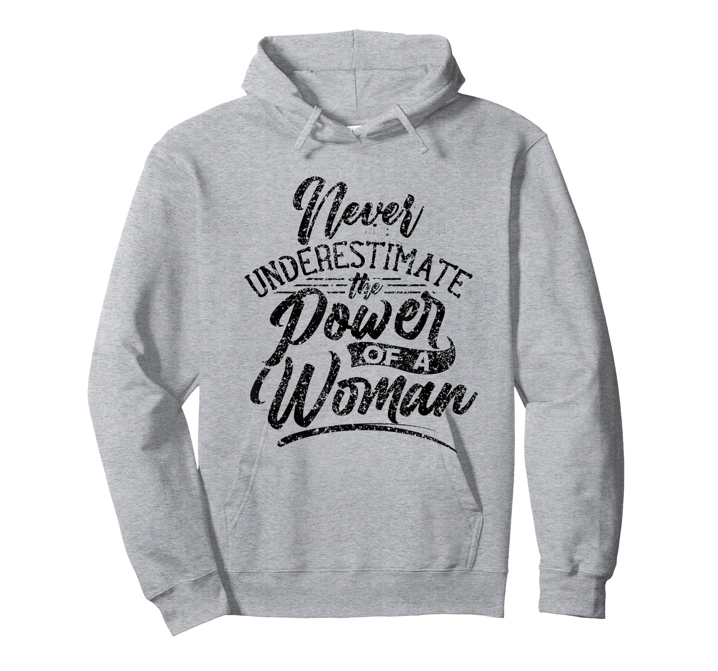 Never Underestimate The Power Of A Woman Female Girl T-Shirt