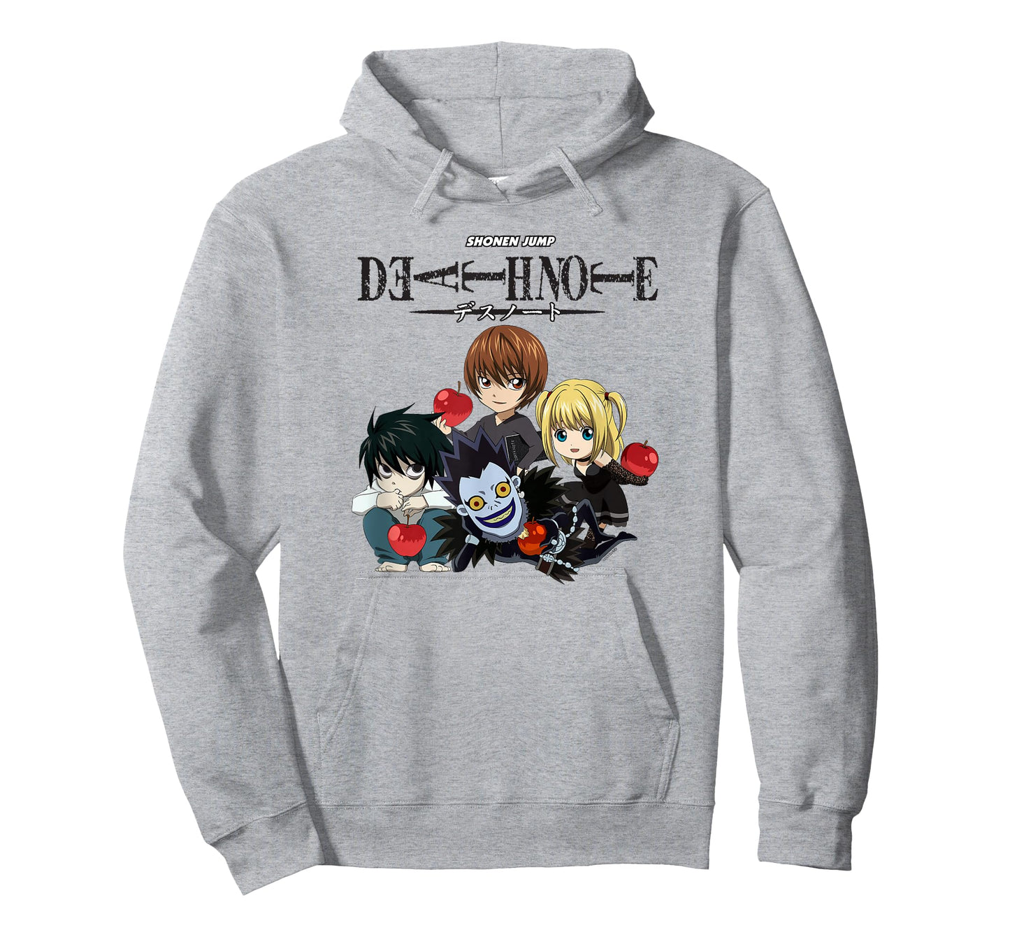 Death Note Chibi Characters with Apples Anime T-Shirt