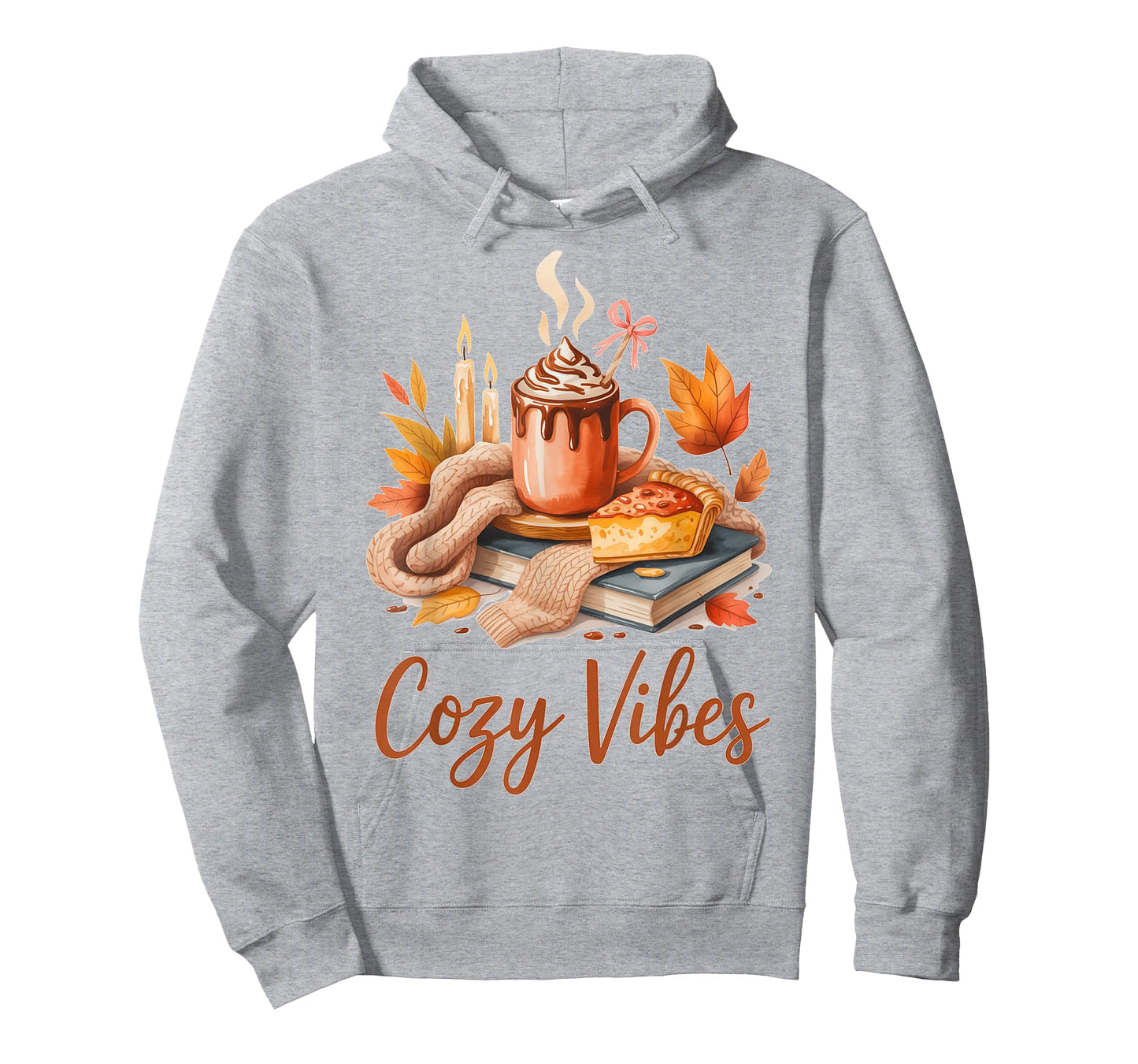 Cozy Vibes for Fall Lovers Relaxing at Home T-Shirt